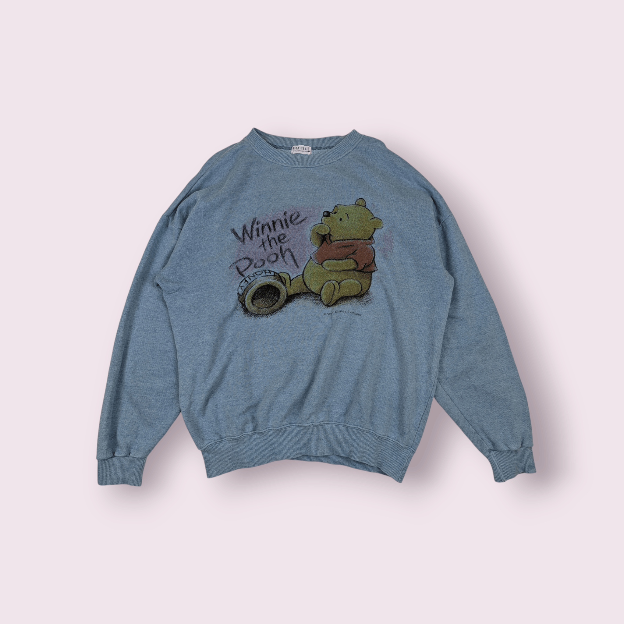 Disney Vintage 90's DISNEY Winnie The Pooh Cartoon Sweatshirt Size US L / EU 52-54 / 3 - 1 Thumbnail