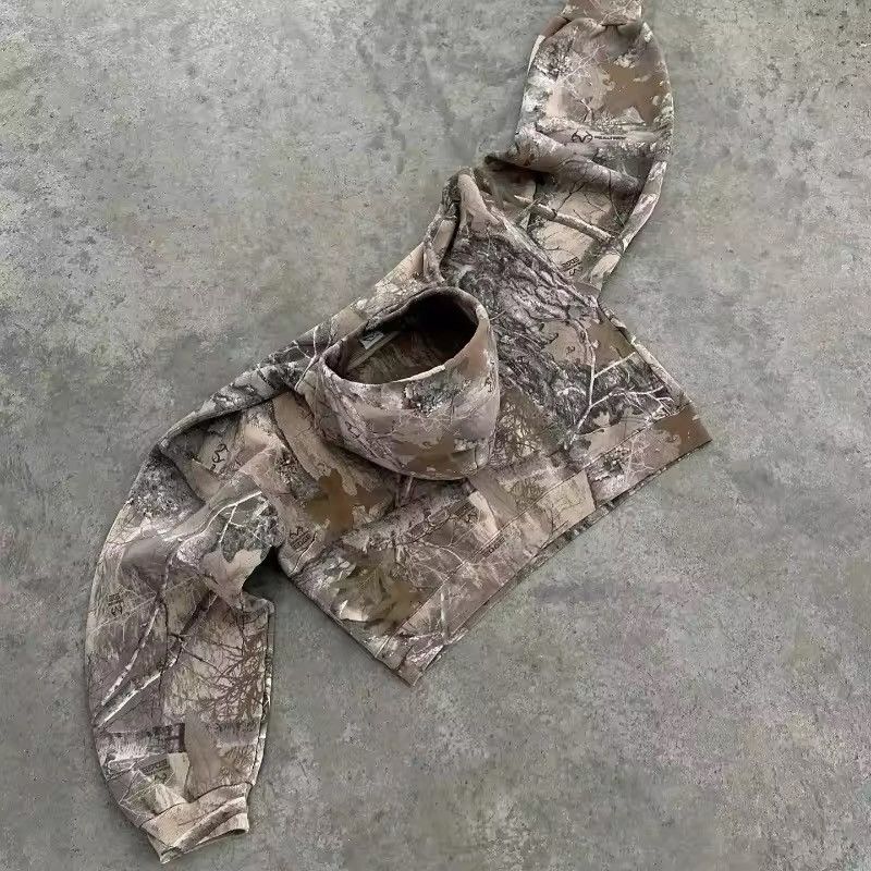 Japanese Brand Camo Oversized Zipper Hoodie Size US XL / EU 56 / 4 - 5 Thumbnail