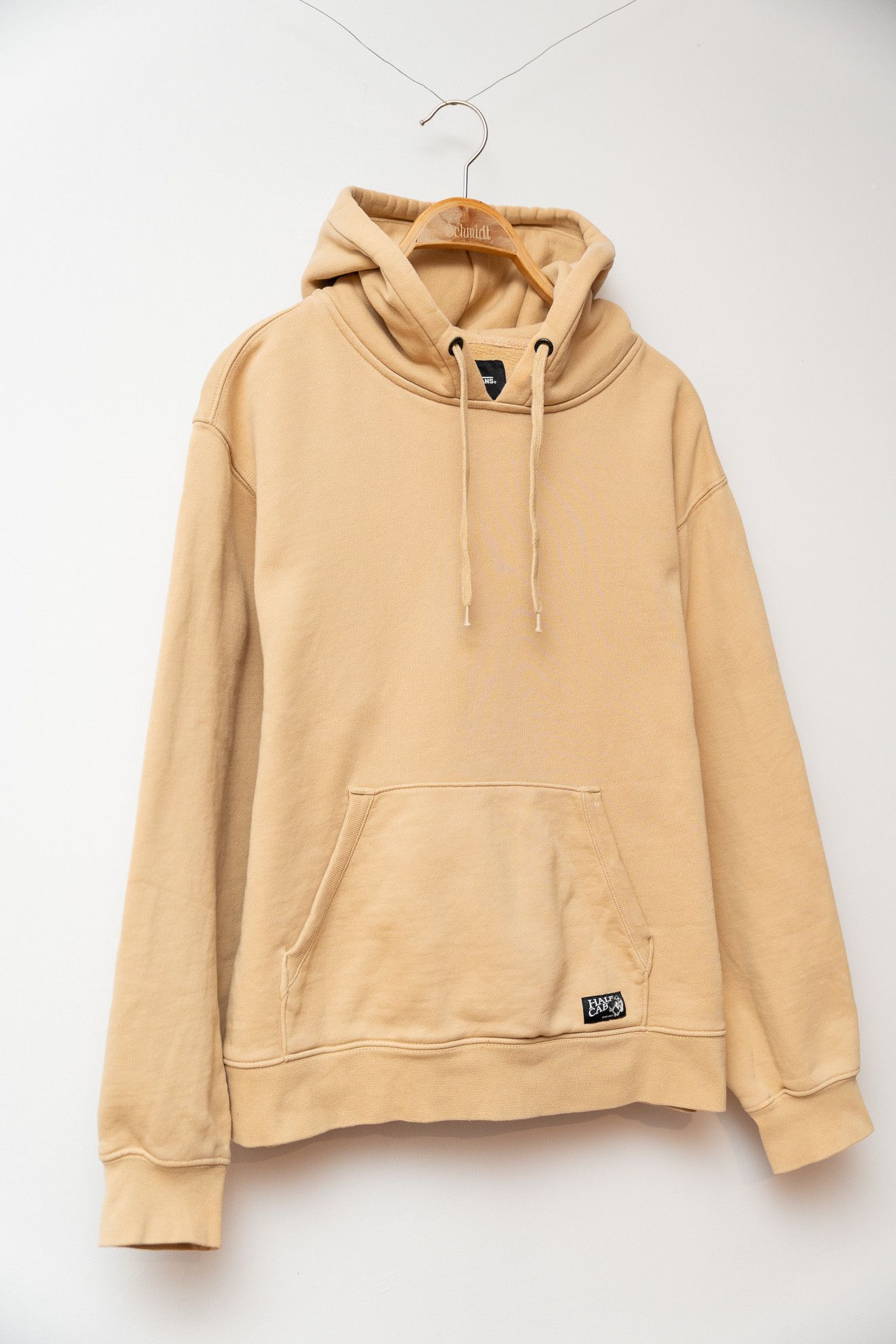 Vans Vans Half Cab 1992 Hoodie Sand Beige | Boxy Fit | S Size US S / EU 44-46 / 1 - 7 Thumbnail