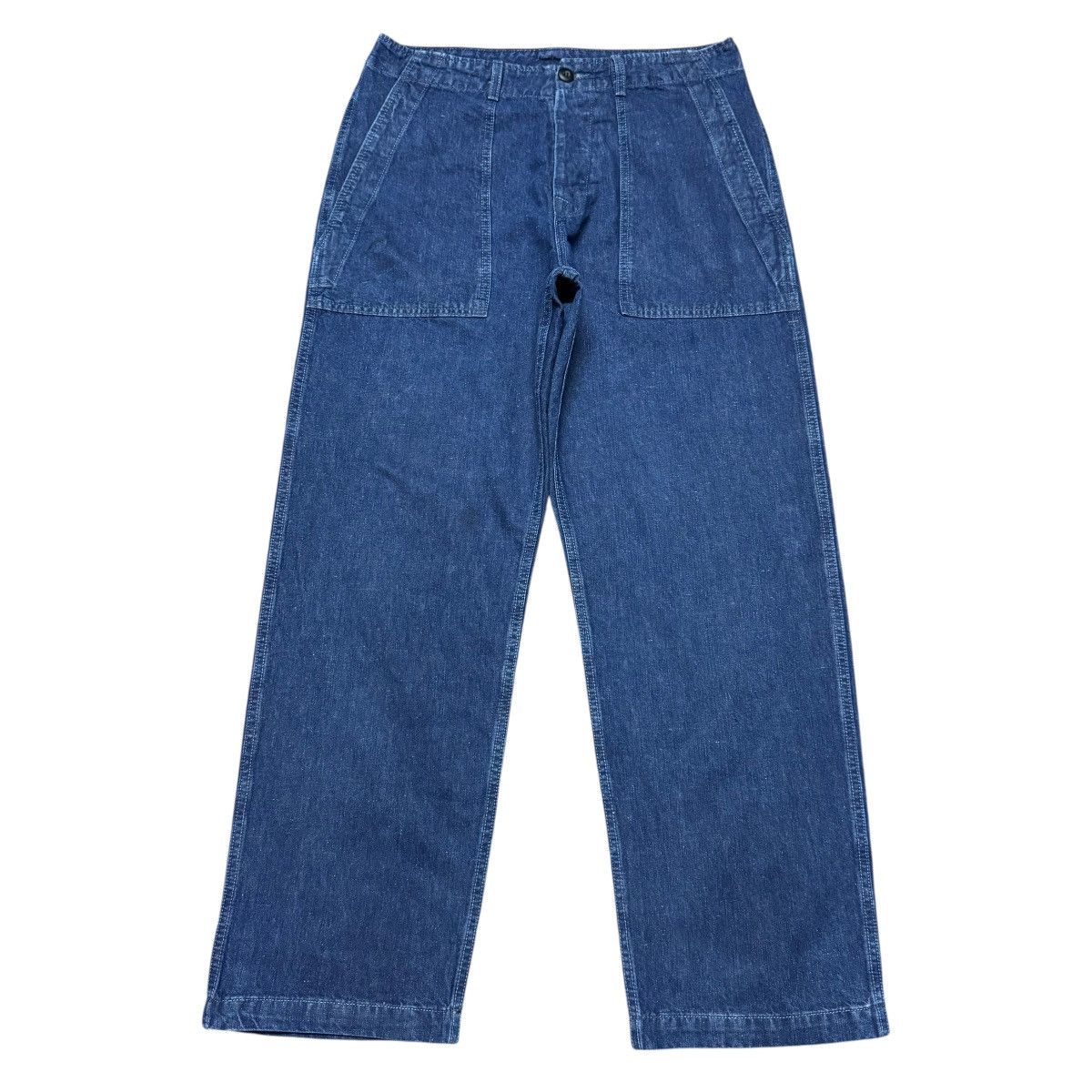 Imogene + Willie Imogene + Willie Denim Fatigue Pants Size US 34 / EU 50 - 2 Thumbnail
