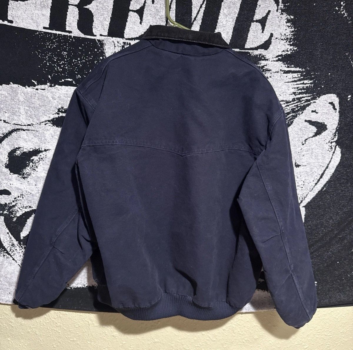Carhartt VTG Carhartt J14 MDT Midnight Blue Santa Fe Jacket Sz 2XL Size US XXL / EU 58 / 5 - 2 Thumbnail