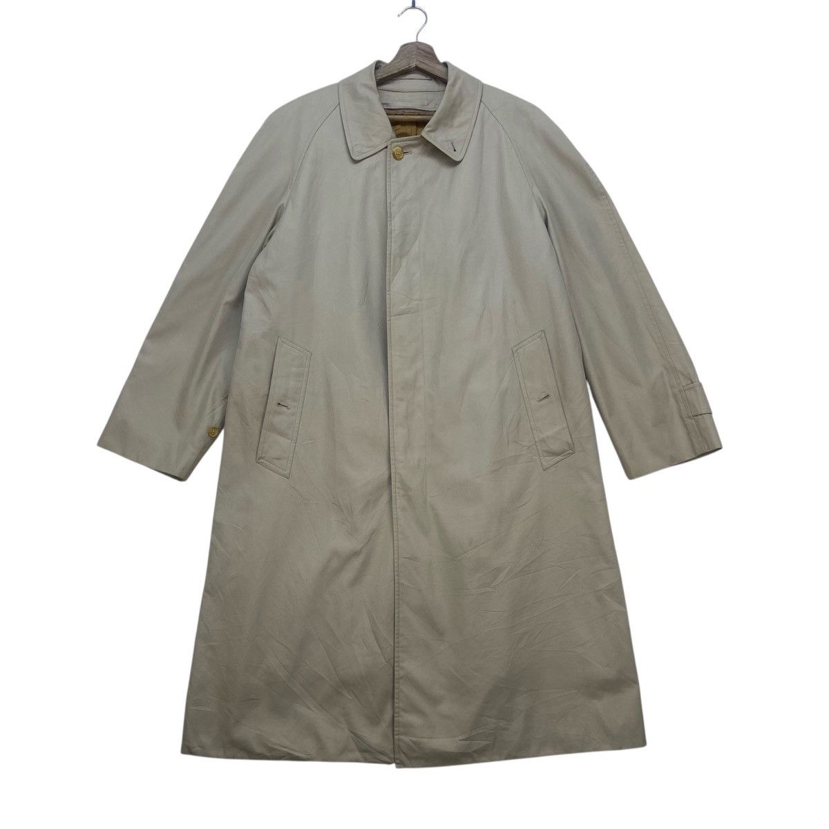 Burberry Prorsum Vintage Burberry Prorsum Nova Check Trench Coat Size US M / EU 48-50 / 2 - 2 Thumbnail
