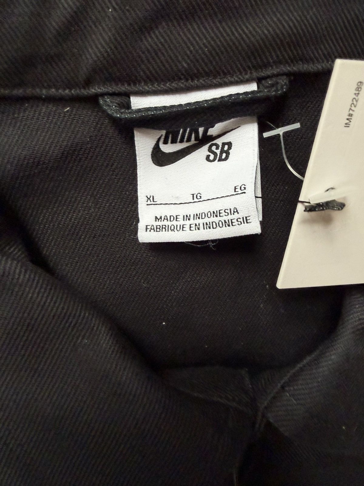 Nike SB Nike SB Coaches Jacket w/ Button Neck Closure Size US XL / EU 56 / 4 - 5 Thumbnail