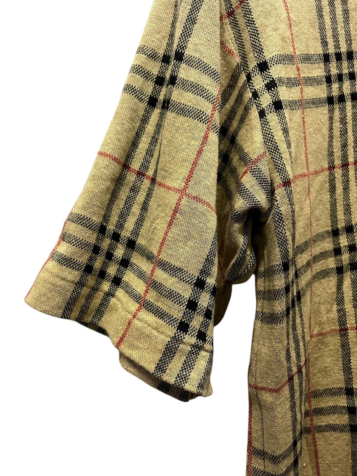 Burberry × Designer × Vintage Vintage BURBERRYS NOVA CHECK Polo Shirt Size US L / EU 52-54 / 3 - 4 Thumbnail