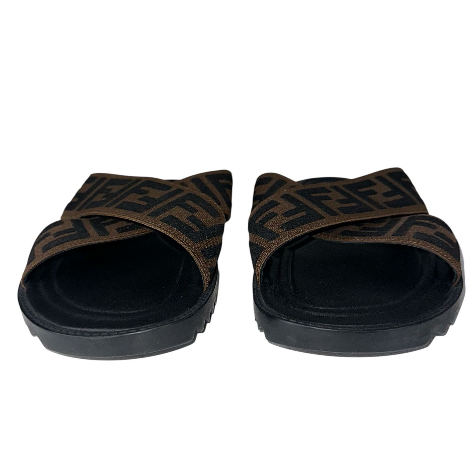 Fendi Fendi Zucca Slides Size US 7 / EU 40 - 4 Thumbnail
