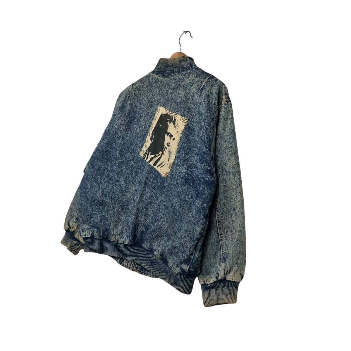 Hysteric Glamour 🔥VINTAGE BOMBER JACKET DENIM MADSTATION BIG LOGO Size US M / EU 48-50 / 2 - 12 Thumbnail