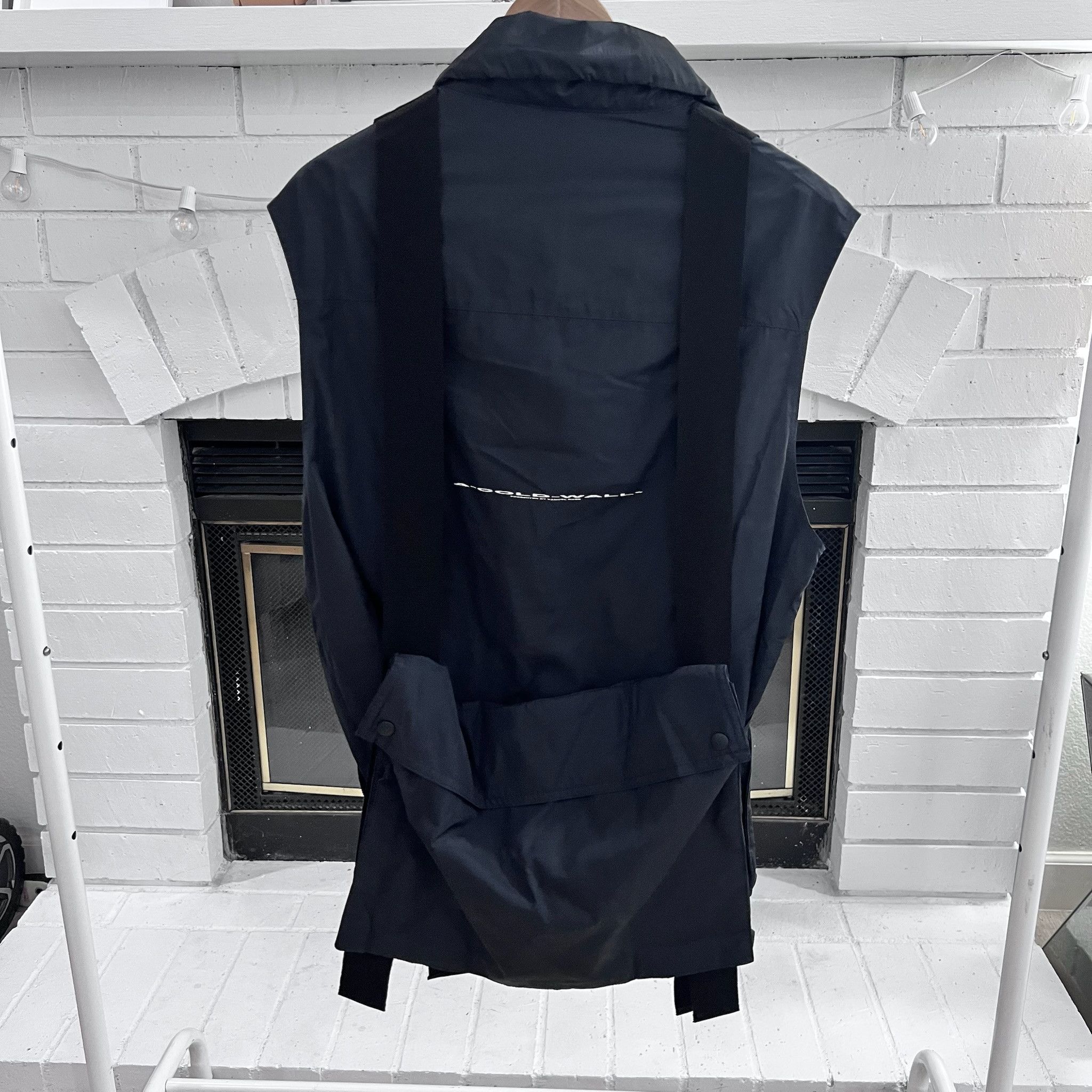 A-COLD-WALL* A-Cold-Wall* Collared Utility Vest Multiple Pockets Size US M / EU 48-50 / 2 - 5 Thumbnail