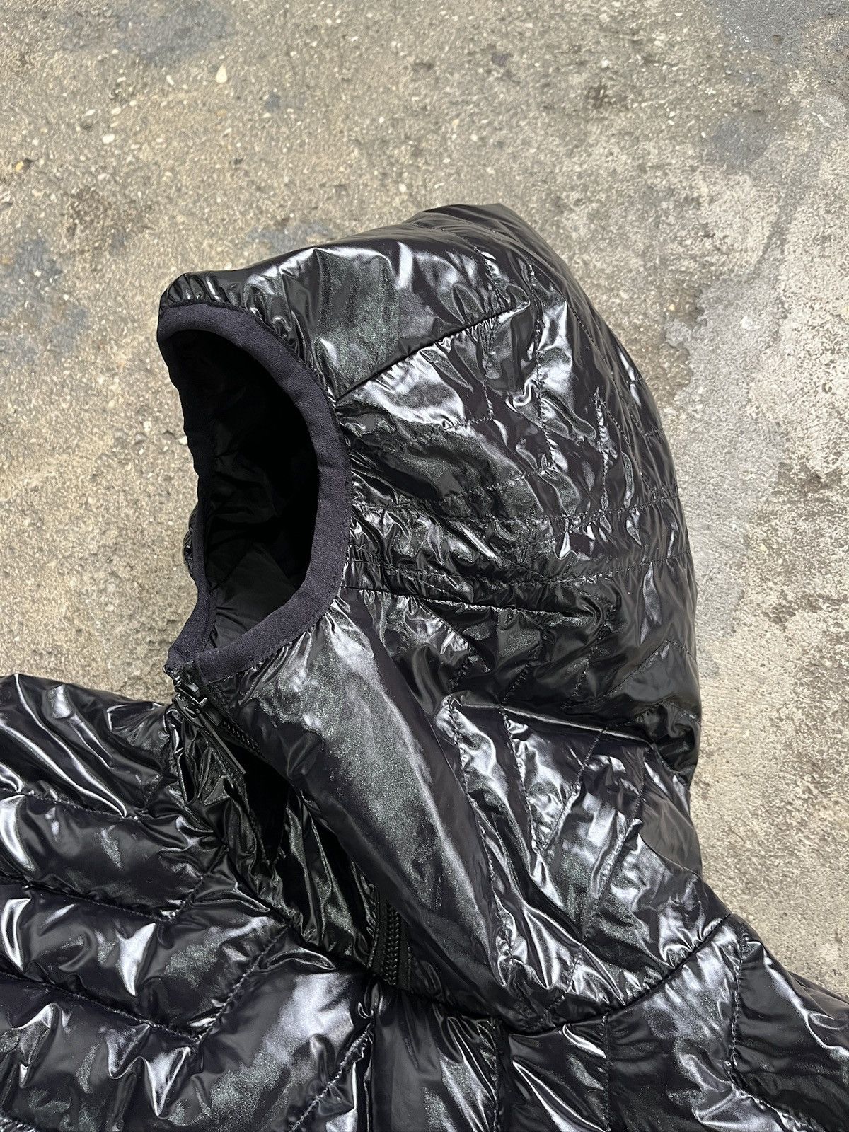 Bad Son Badson Black Star Puffer Jacket (unisex) Size US S / EU 44-46 / 1 - 7 Thumbnail