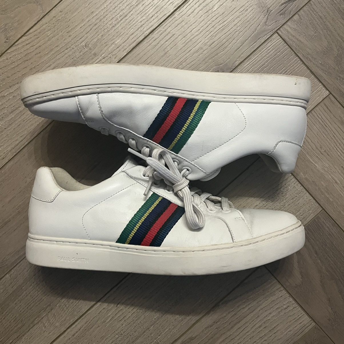 Paul Smith PS Paul Smith Men's White Trainers Size US 10 / EU 43 - 1 Thumbnail