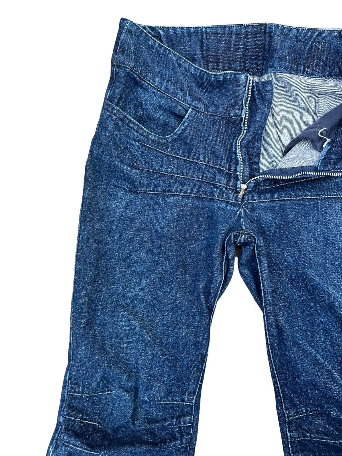 Vintage Vintage Yuji Yamada Furnishings Cinch Back Denim Jeans Size US 30 / EU 46 - 7 Thumbnail