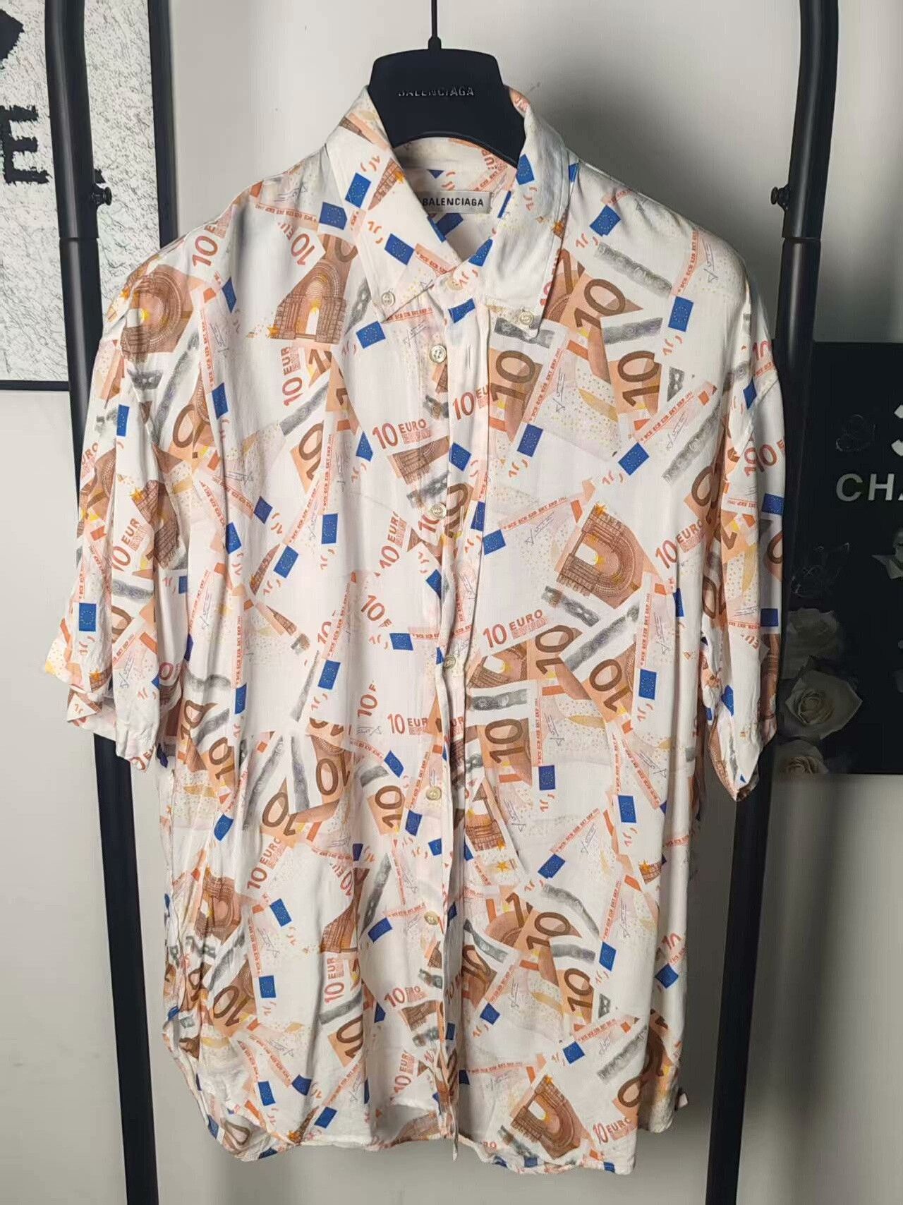 Authentic Balenciaga Short Sleeve Shirt