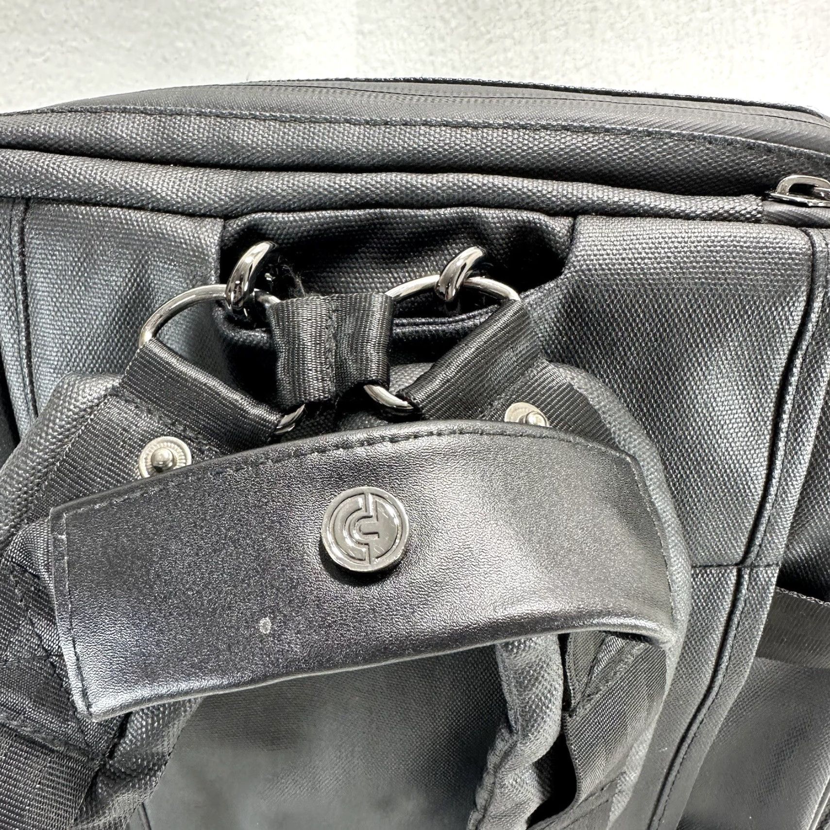 Vintage PHORCE Waterproof Backpack Bag Black Expandable Carry On RARE Unisex Adults Size ONE SIZE - 5 Thumbnail