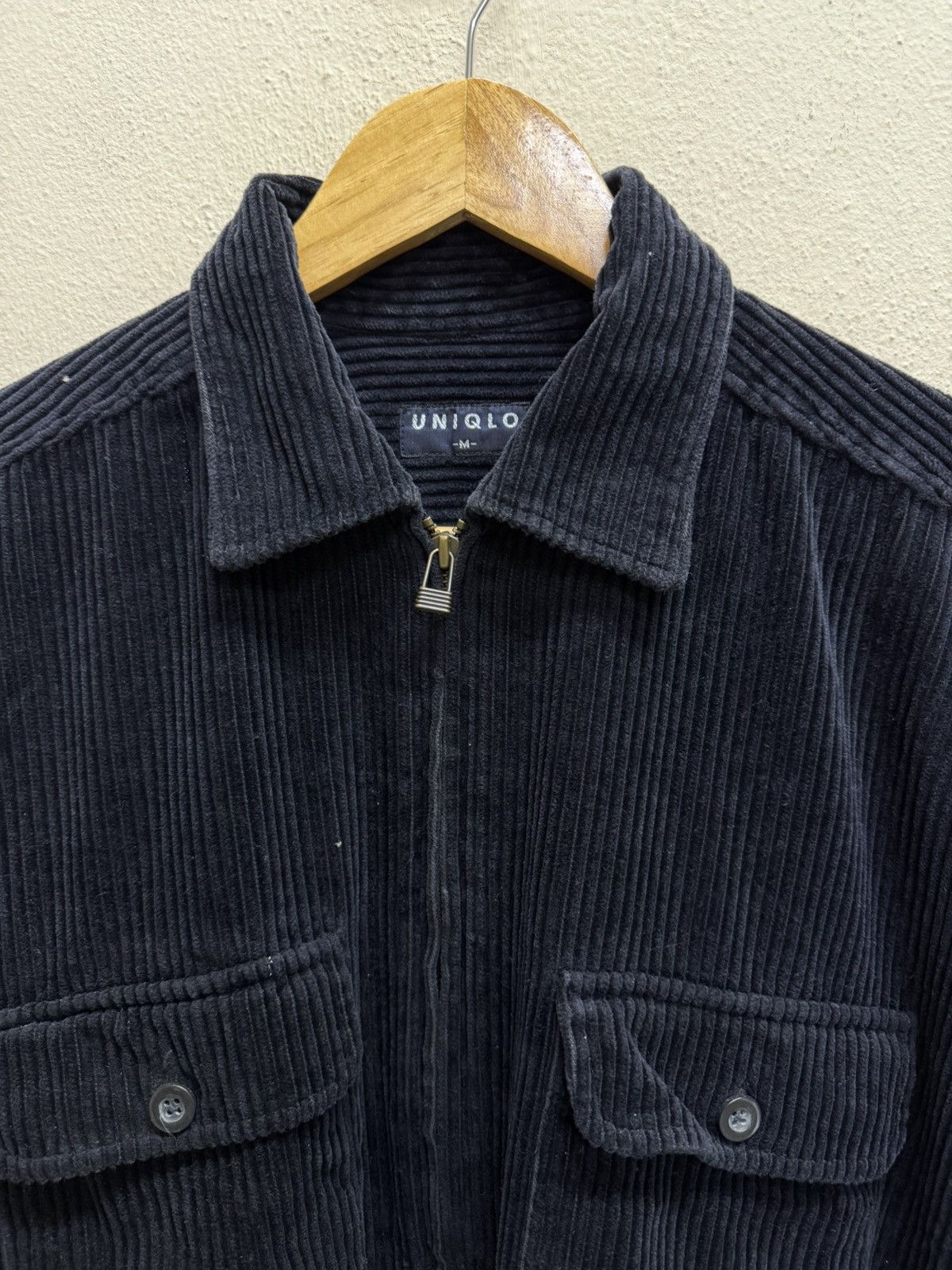 Japanese Brand × Uniqlo Uniqlo Zip Up Work Shirt Size US M / EU 48-50 / 2 - 15 Thumbnail