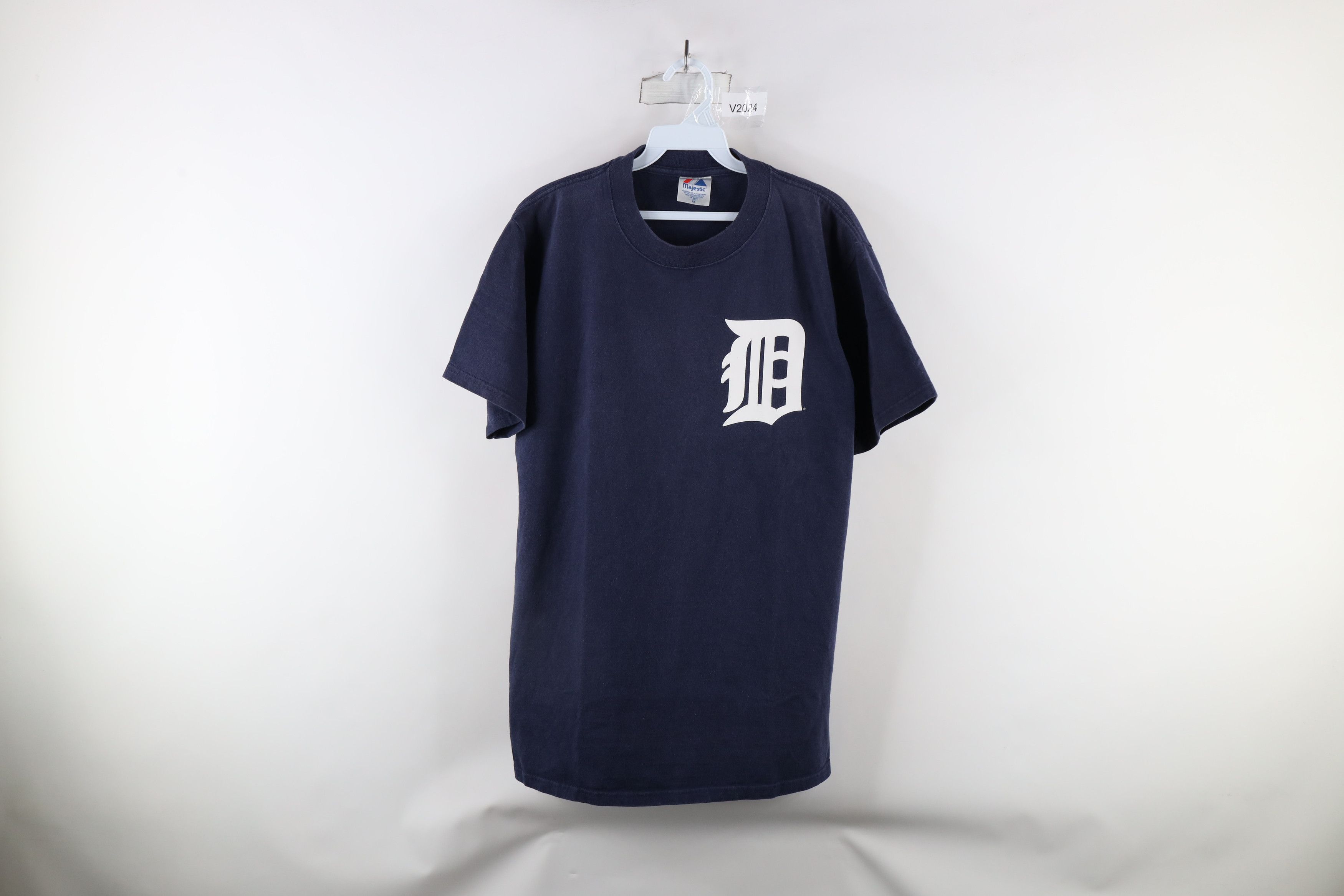 Majestic × Vintage Vintage Majestic Rodriguez Detroit Tiger Baseball T-Shirt #7 Size US M / EU 48-50 / 2 - 1 Thumbnail