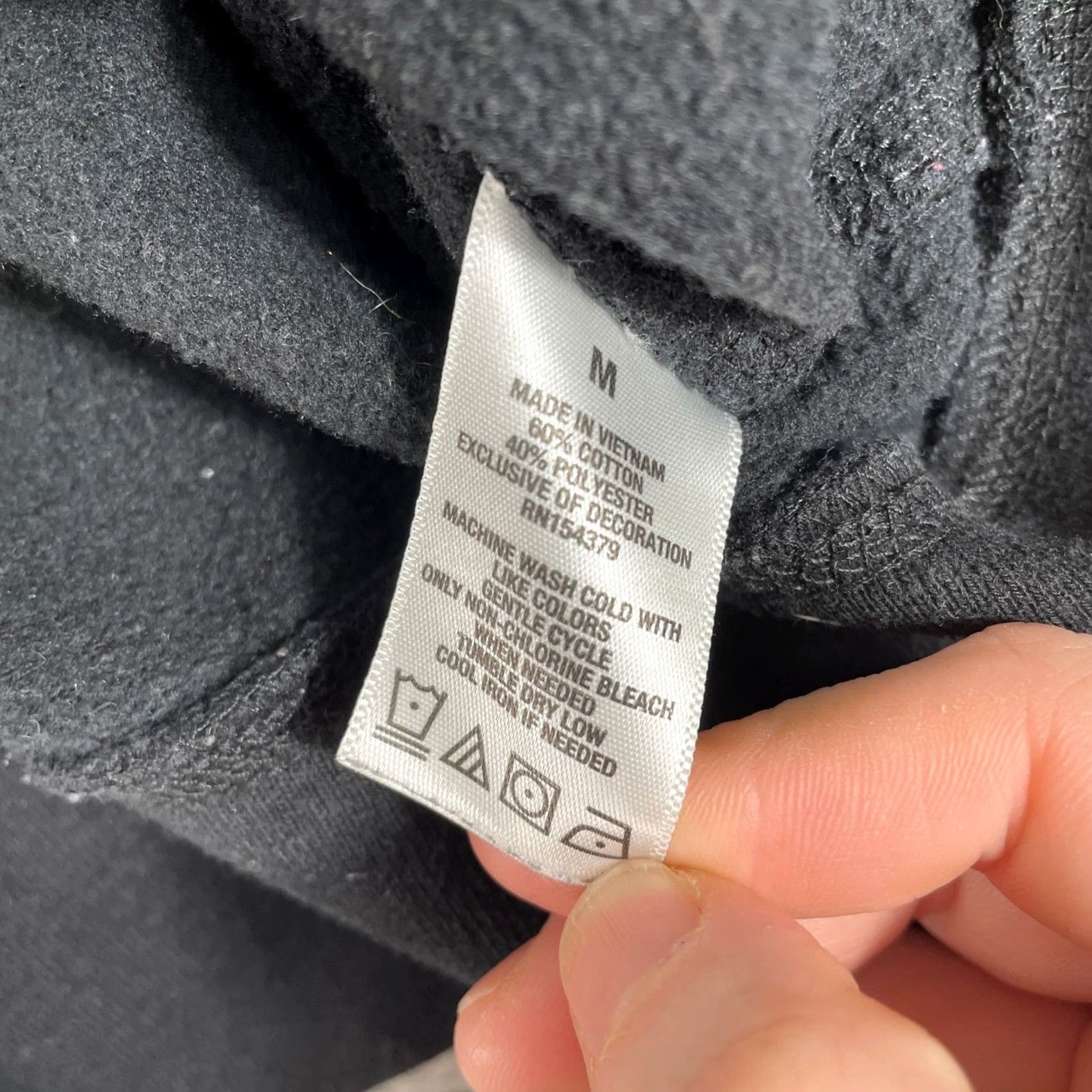 Aeropostale Aeropostale Hoodie Womens Medium Black Full Zip Logo Hooded Graphic Print Zip Sweatshirt Size M / US 6-8 / IT 42-44 - 6 Thumbnail