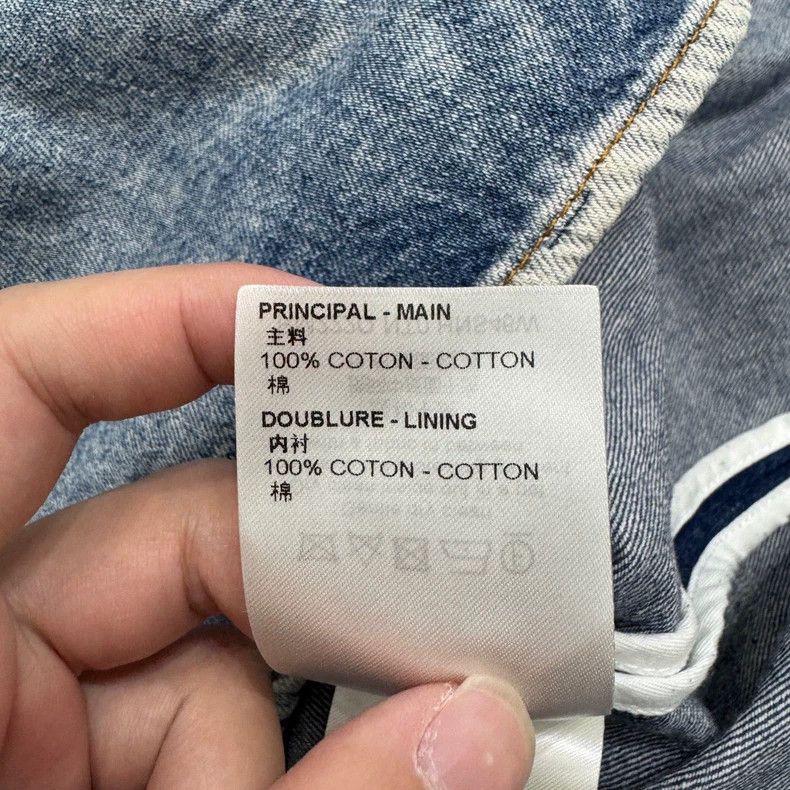 Louis Vuitton Louis Vuitton Washed old denim shirt Size US XXL / EU 58 / 5 - 4 Thumbnail