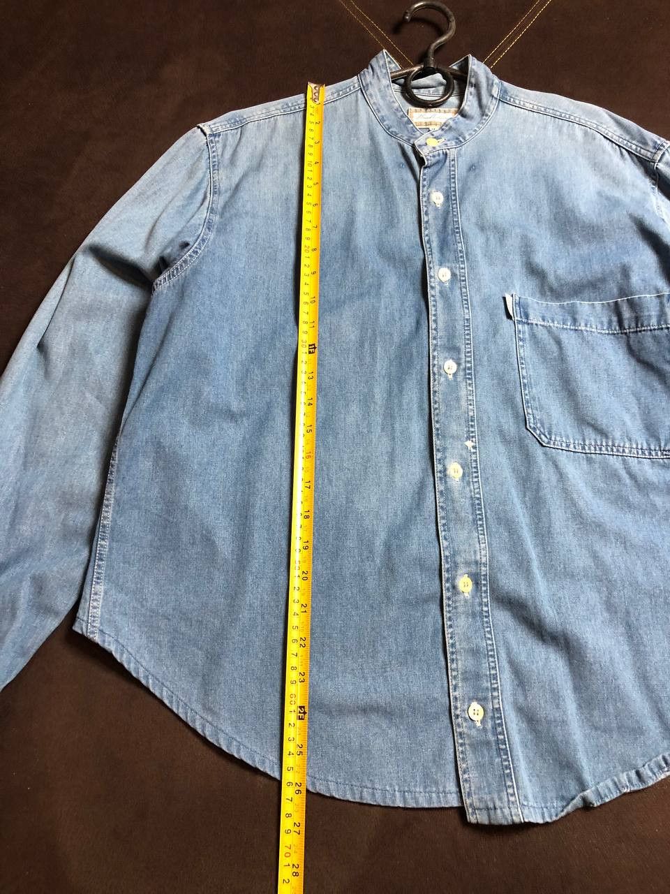 Burberry shirt denim Thomas Burberry vintage Y2K Streetwear Size US M / EU 48-50 / 2 - 10 Thumbnail