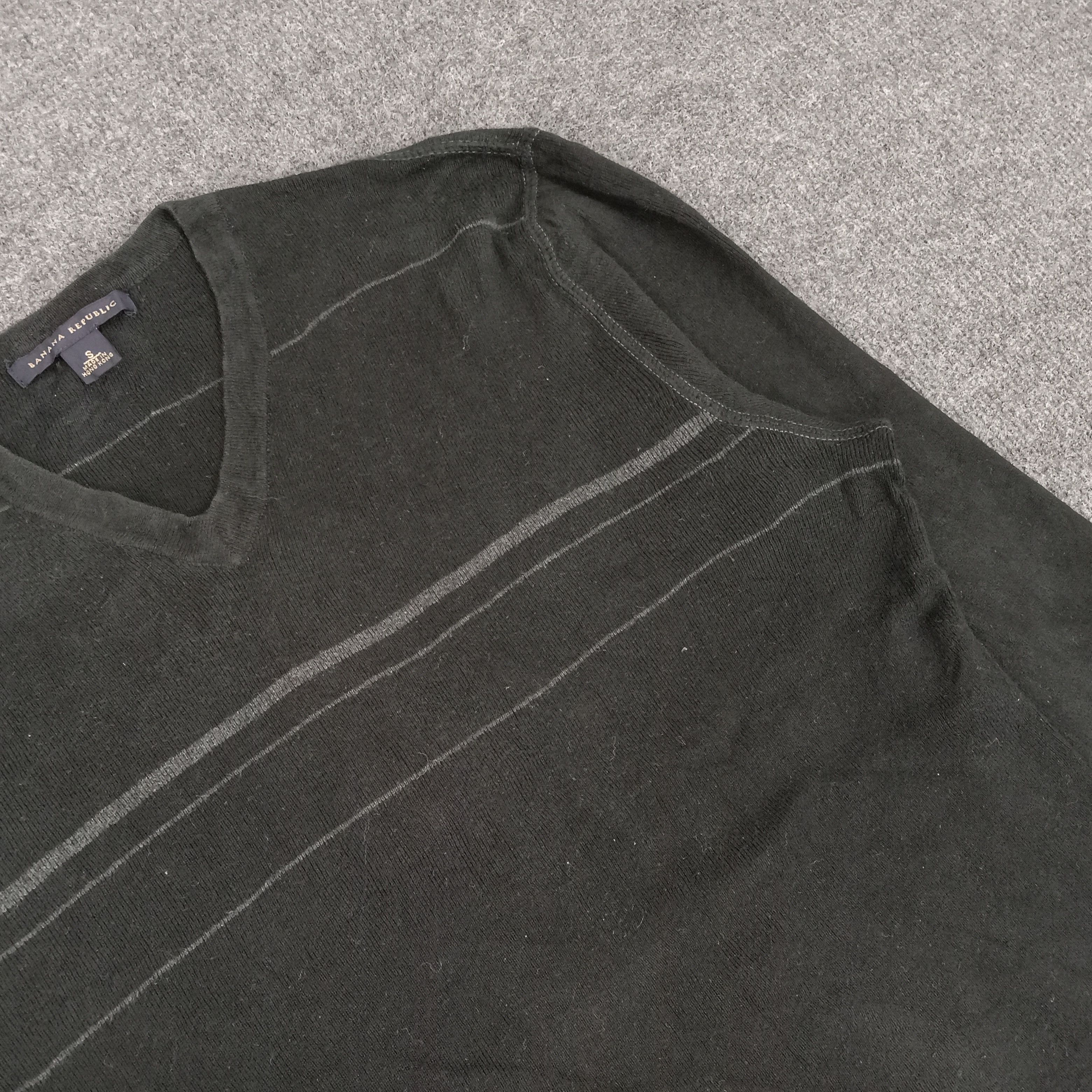 Banana Republic × Vintage Banana Republic Branded Long Sleeve Tshirt Size US M / EU 48-50 / 2 - 2 Thumbnail