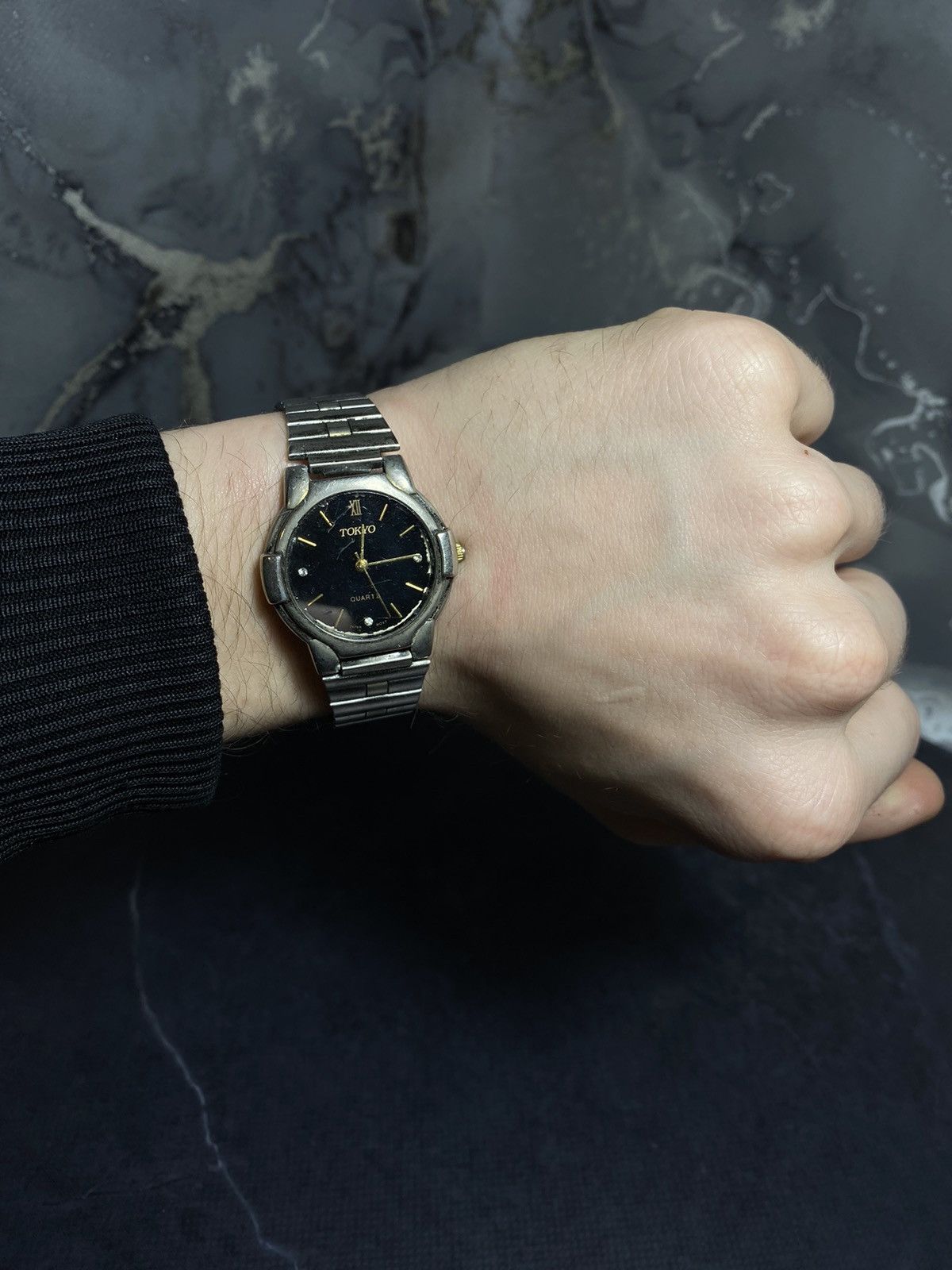 Japanese Brand Tokio Quartz Stainless Steel Watch | Japanese Brand Size ONE SIZE - 1 Thumbnail