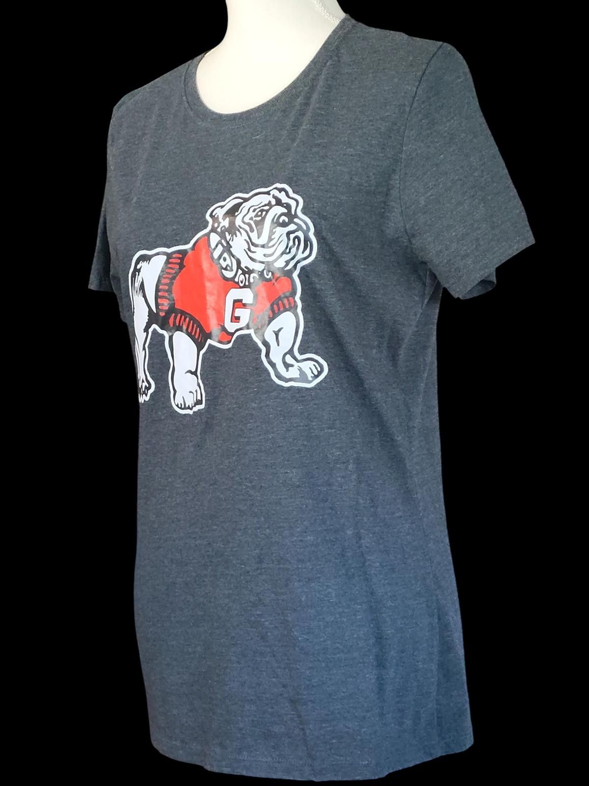 Other Vintage Brand Women's Gray Georgia Bulldogs Graphic T-Shirt Size M / US 6-8 / IT 42-44 - 5 Thumbnail