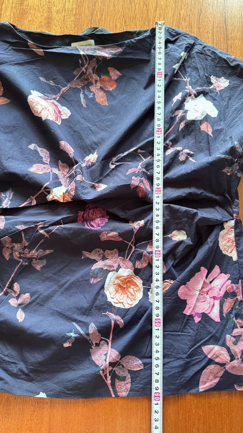 Dries Van Noten Dries Van Noten size:42 Deep Blue Garden series short-slee Size XS / US 0-2 / IT 36-38 - 7 Thumbnail