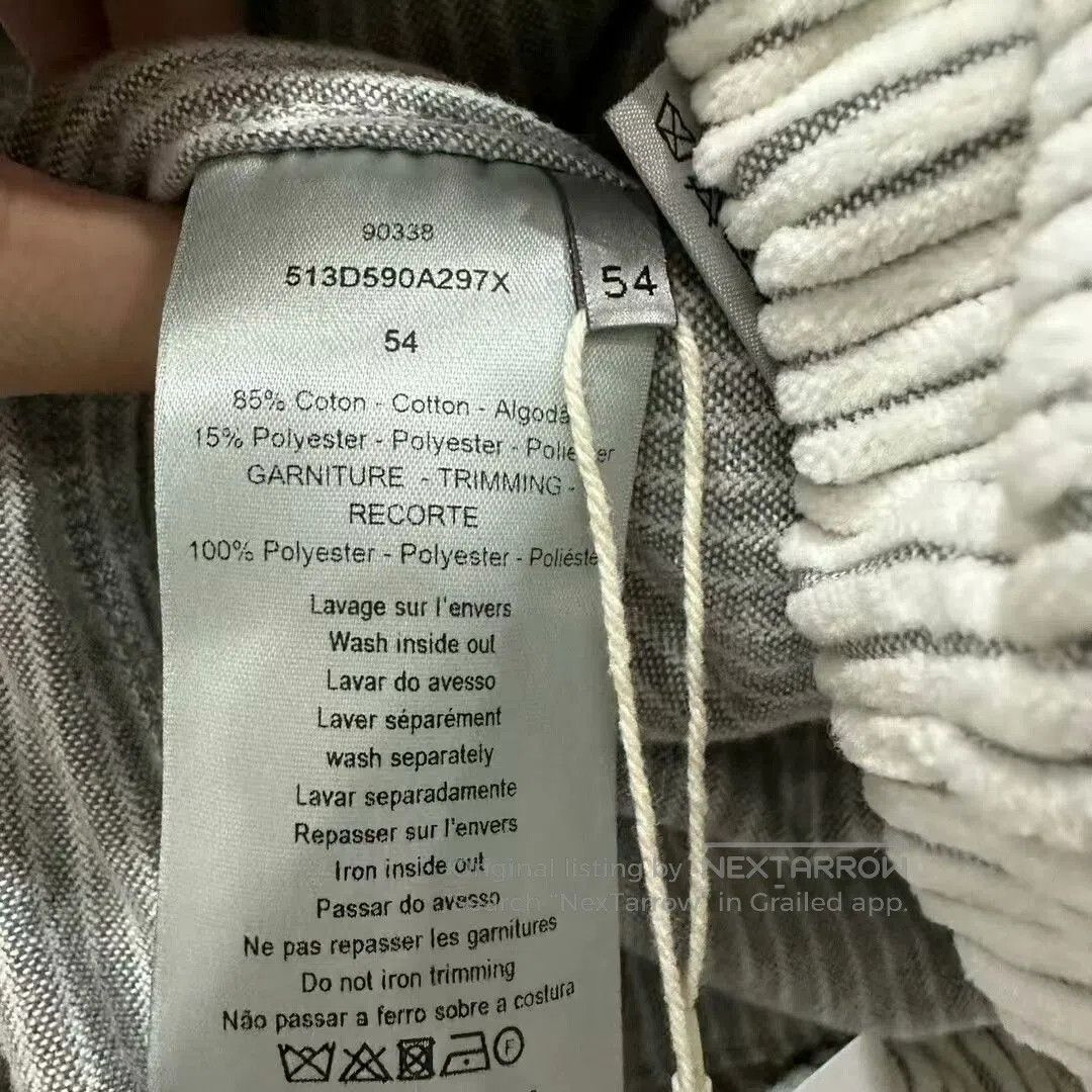 Dior Dior x Kaws Embroidered Corduroy Jacket. Size US XXL / EU 58 / 5 - 5 Thumbnail