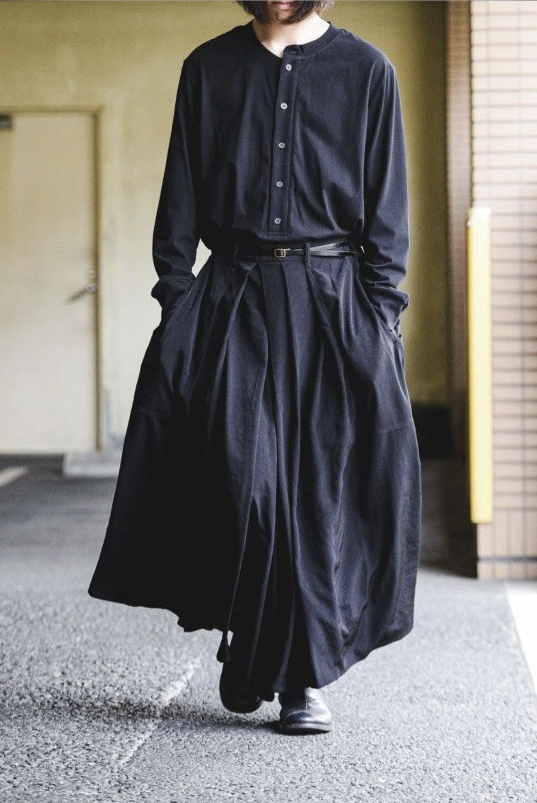 Yohji Yamamoto Yohji Yamamoto Pour Homme AW16 wool Hakama Pants Size US 32 / EU 48 - 2 Thumbnail