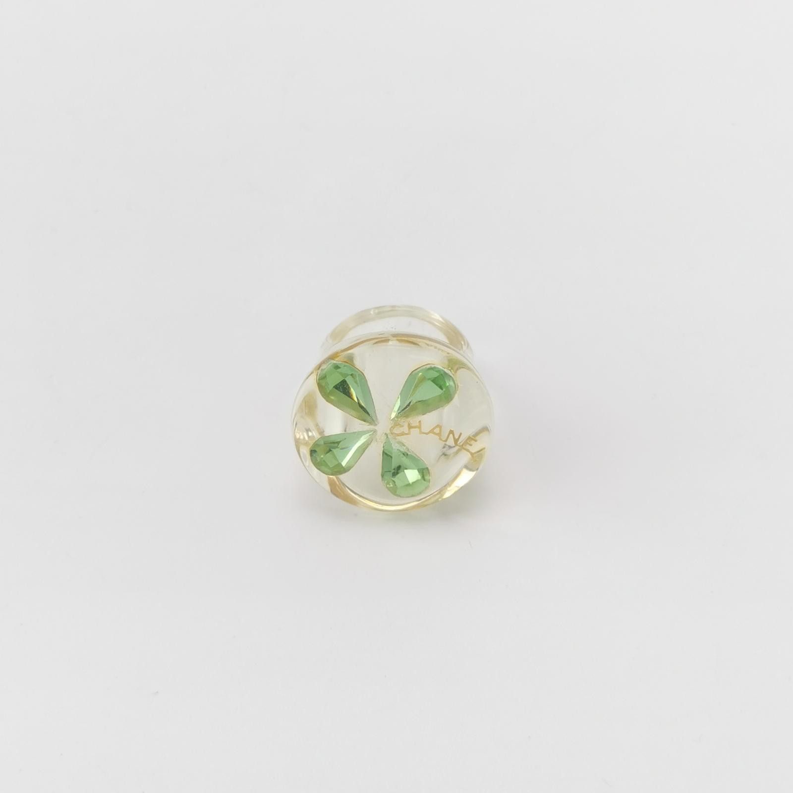 Chanel Chanel Crystal Letter Logo Vintage Ring Size 15 -z2505 Size ONE SIZE - 2 Thumbnail