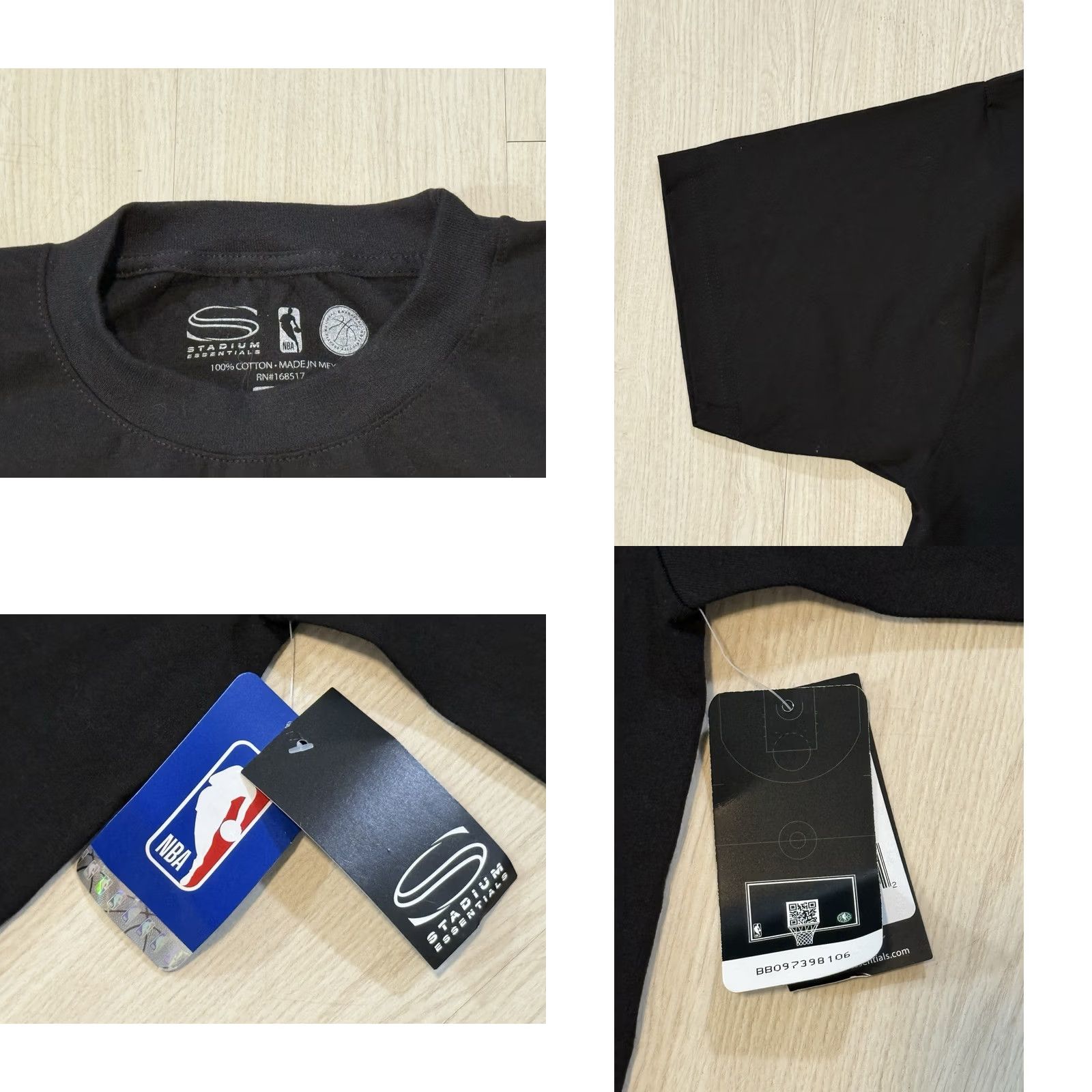 Vintage Nike Knicks NY Forever 2023-24 Season Rap T-Shirt Large Black Crew Neck Mens Stadium Essentials NWT Limited Edition City NYC Hip Hop Fans Size US L / EU 52-54 / 3 - 8 Thumbnail