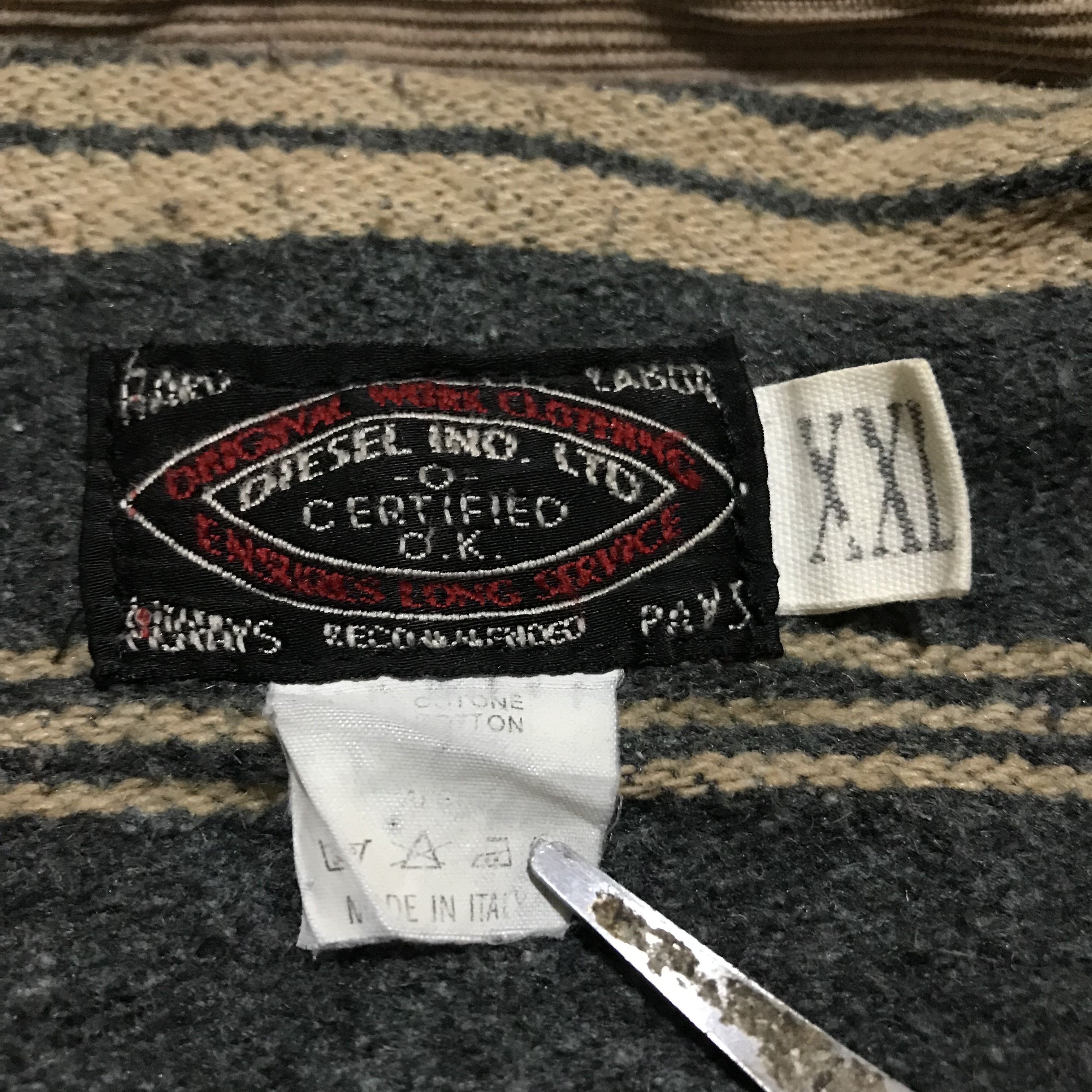 Diesel Vintage Blanket Lined Chore Coat Diesel Industry Size US XXL / EU 58 / 5 - 8 Thumbnail
