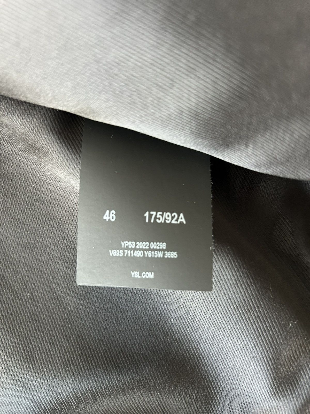 Saint Laurent Paris Leather Bomber YSL Size US S / EU 44-46 / 1 - 4 Thumbnail