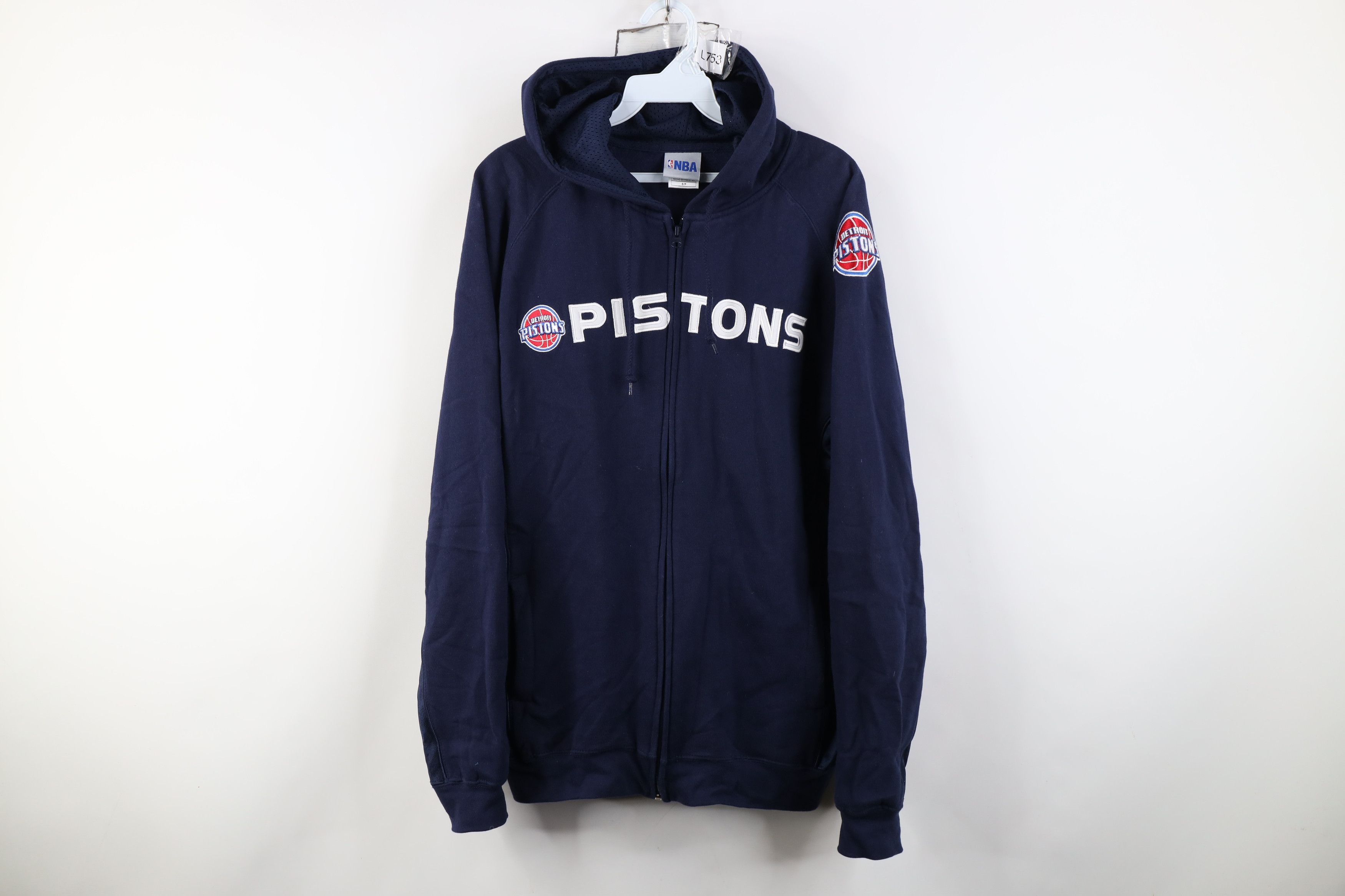 Vintage Vintage Y2K NBA Detroit Pistons Basketball Full Zip Hoodie Size US S / EU 44-46 / 1 - 1 Thumbnail