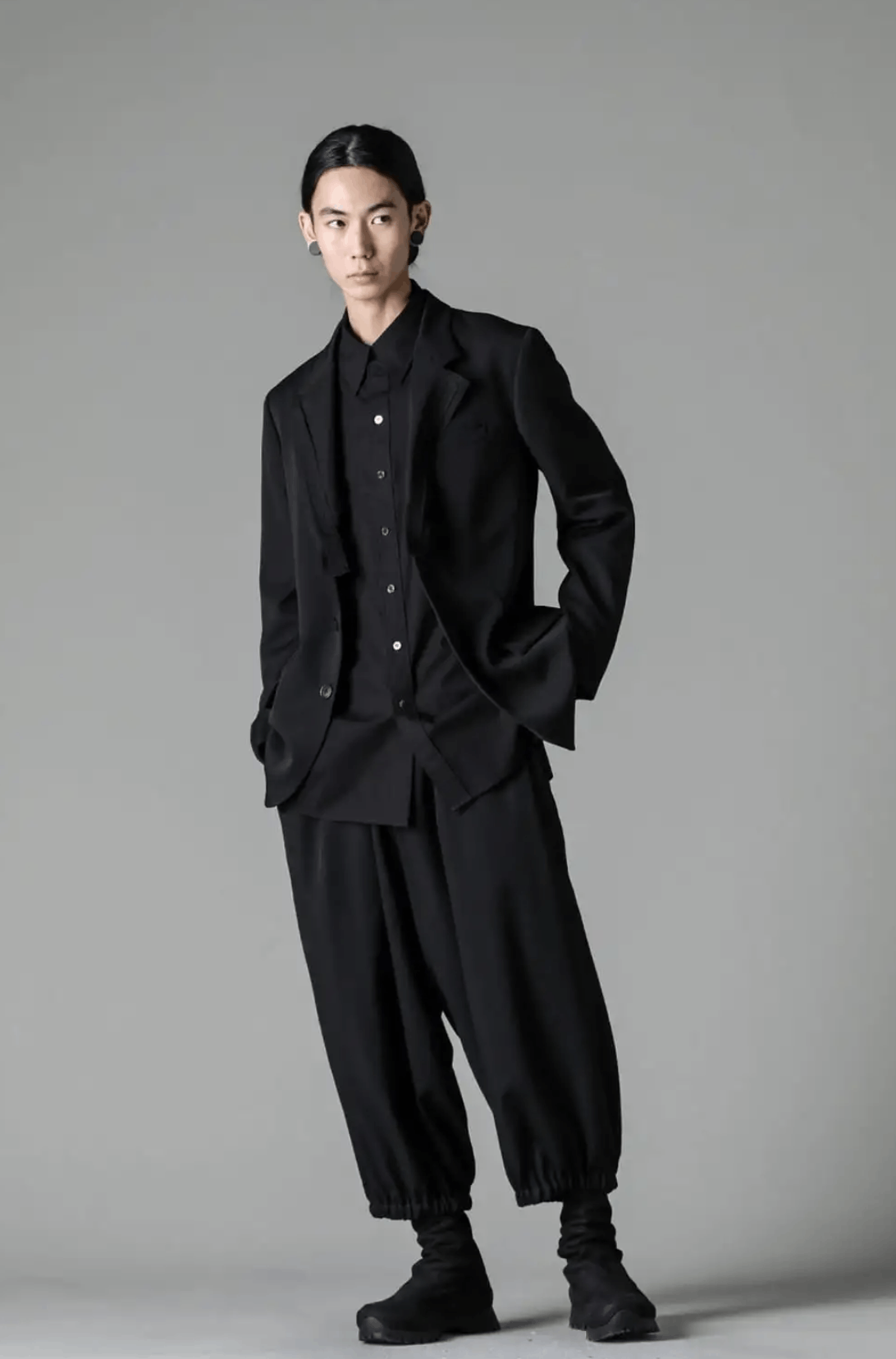 Yohji Yamamoto Yohji Yamamoto Pour Homme SS20 - Wool Tab Gather Pants Size US 30 / EU 46 - 9 Thumbnail