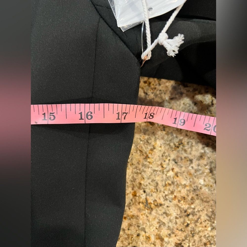 Good American Good American Scuba Exec Blazer Dress Black Double Breasted Size S / US 4 / IT 40 - 5 Thumbnail