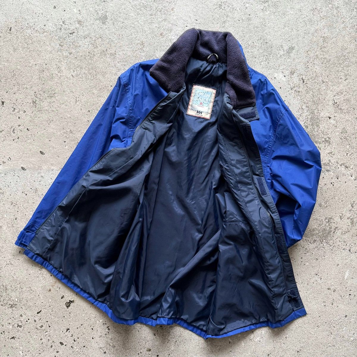 Helly Hansen Helly Hansen Vintage Hooded Jacket Blue Unisex Outdoor Size US XL / EU 56 / 4 - 3 Thumbnail