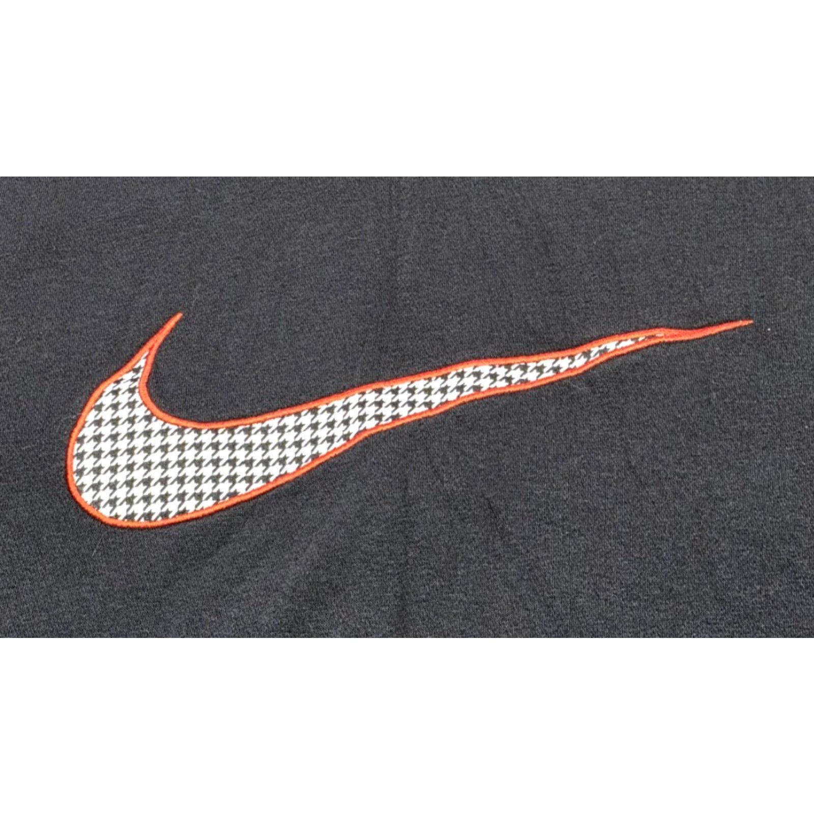 Nike Nike 1/4 Zip Pullover Sweatshirt Men Big 1X Black Swoosh Houndstooth Trim Shirt with Zipper Logo Embroidered College Golf Sportswear Pullover Size US XL / EU 56 / 4 - 7 Thumbnail
