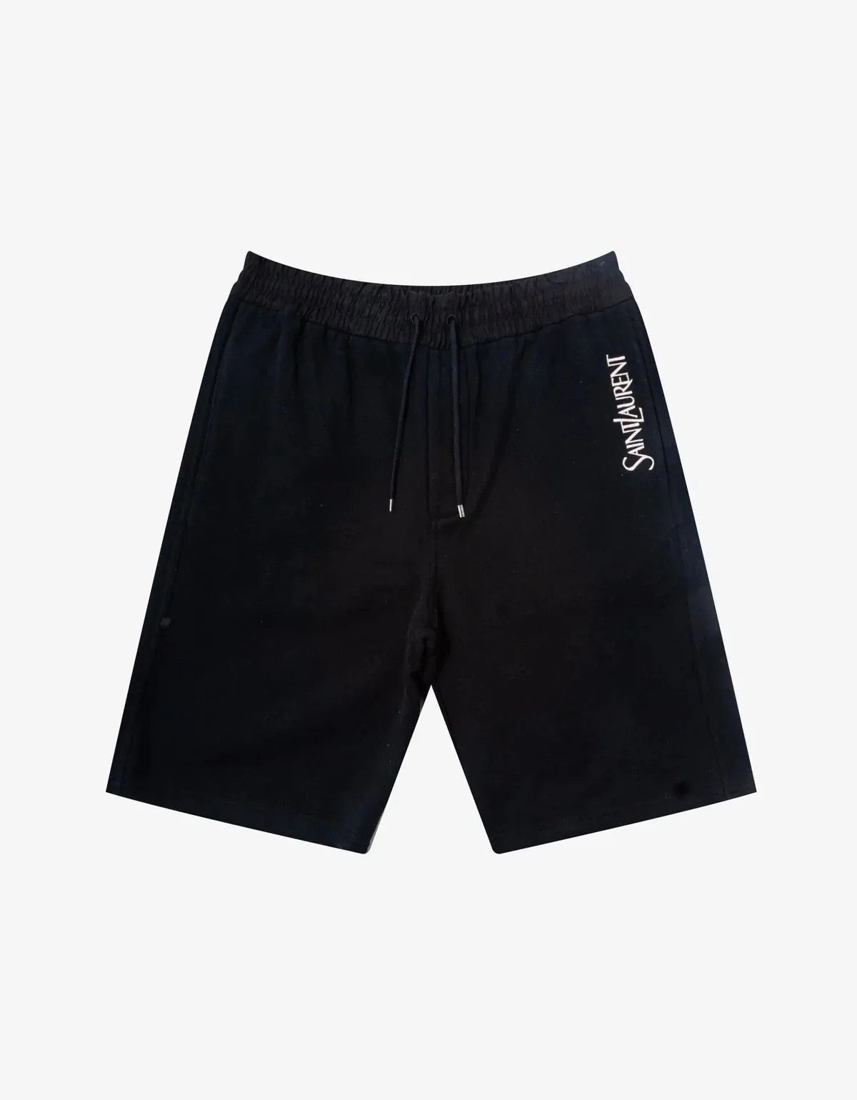 Saint Laurent Paris o1s1wg110426 732762 Bermuda Shorts in Black Size US 38 / EU 54 - 1 Thumbnail