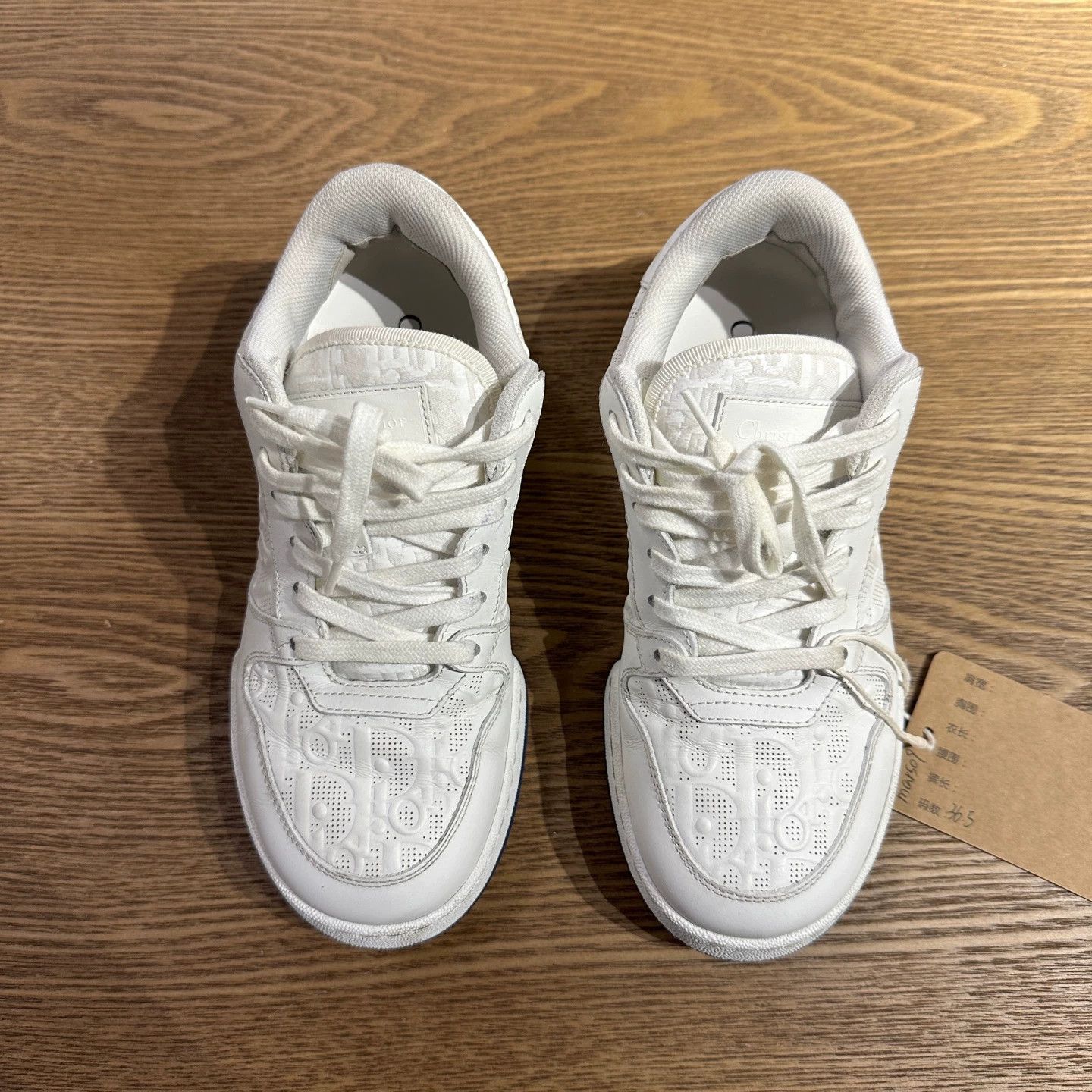 Christian Dior Monsieur Dior mar509 One AOP Oblique CD Star Sneakers 36.5 Size US 6 / IT 36 - 2 Thumbnail