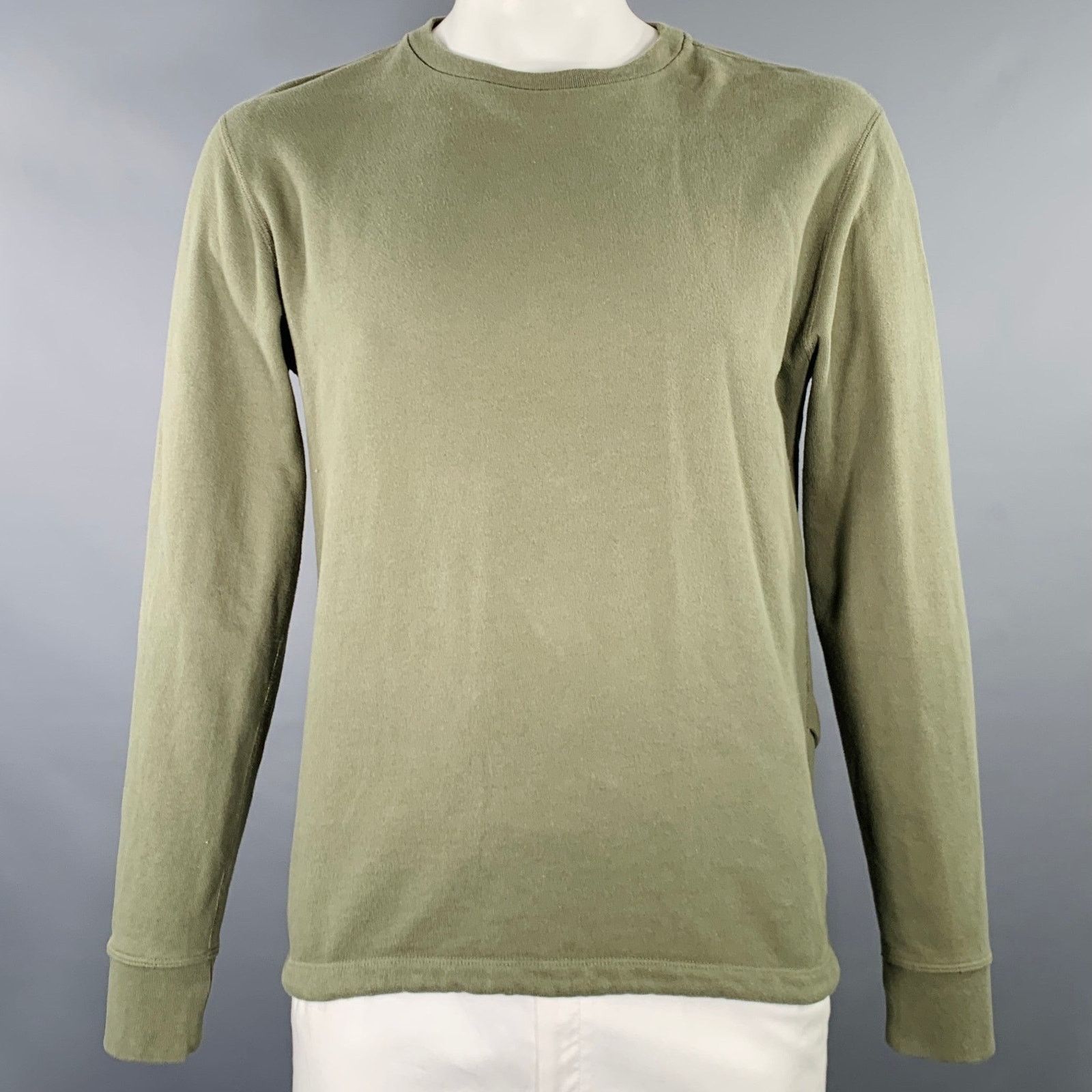 John Elliott JOHN ELLIOTT Size L Green Cotton Crew Neck Sweatshirt Size US L / EU 52-54 / 3 - 1 Thumbnail