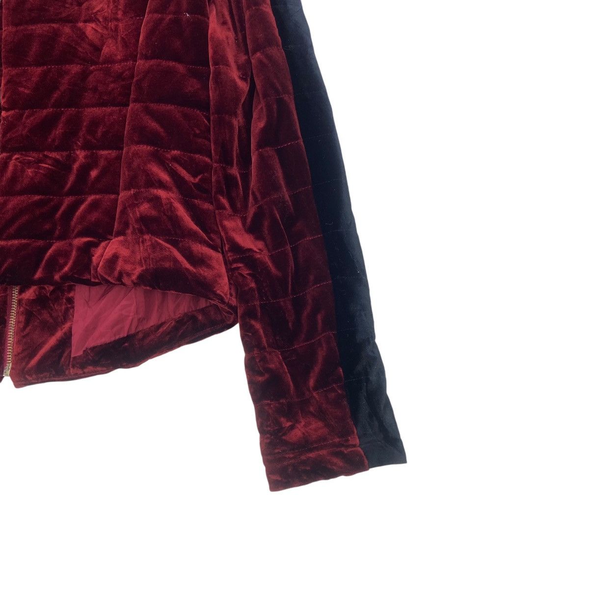 Japanese Brand Japanese Brand Manfeiqi Red Velvet Fox Fur Quilted Jacket Size S / US 4 / IT 40 - 10 Thumbnail