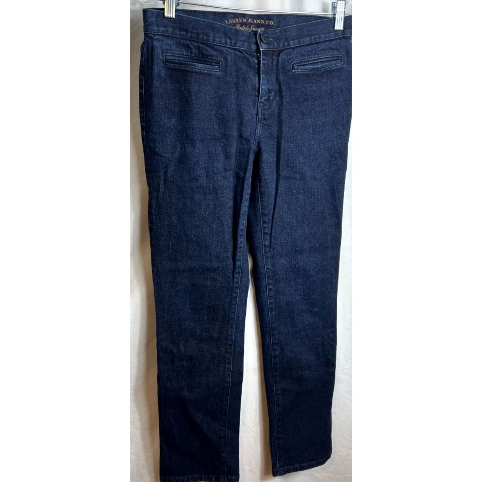 Ralph Lauren Ralph Lauren Jeans Co Women Size 2P Petites Blue Mid Rise Dark Denim Slit pocket Size 26" / US 2 / IT 38 - 3 Thumbnail