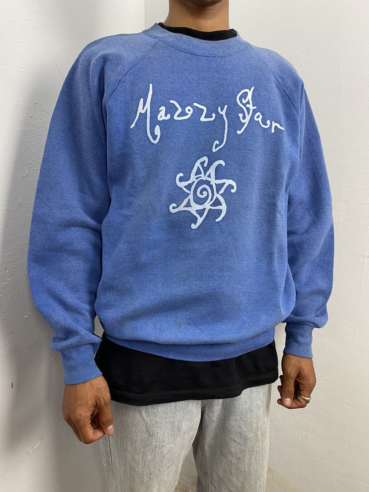 Band Tees × Fruit Of The Loom Mazzy star sweatshirt Size US L / EU 52-54 / 3 - 2 Thumbnail