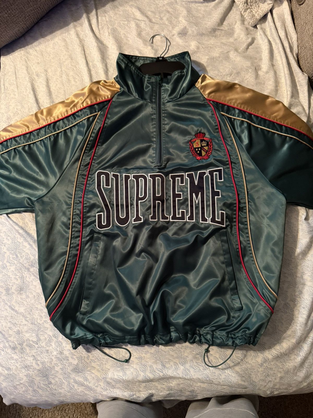 Supreme Supreme satin piping pullover Size US S / EU 44-46 / 1 - 1 Thumbnail
