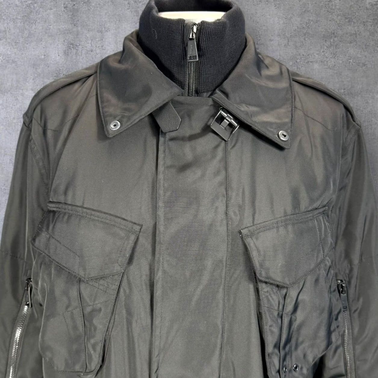 Zadig & Voltaire Ralph Lauren Black Label Mens Utility Coat Jacket Black Small Outdoor Size S / US 4 / IT 40 - 3 Thumbnail