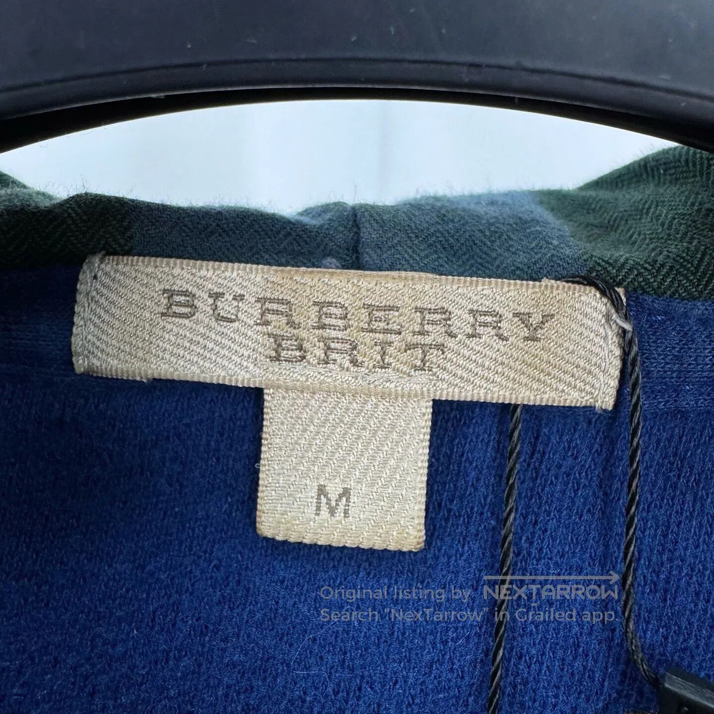 Burberry burberry embroidered check zip hoodie. Size US M / EU 48-50 / 2 - 6 Thumbnail
