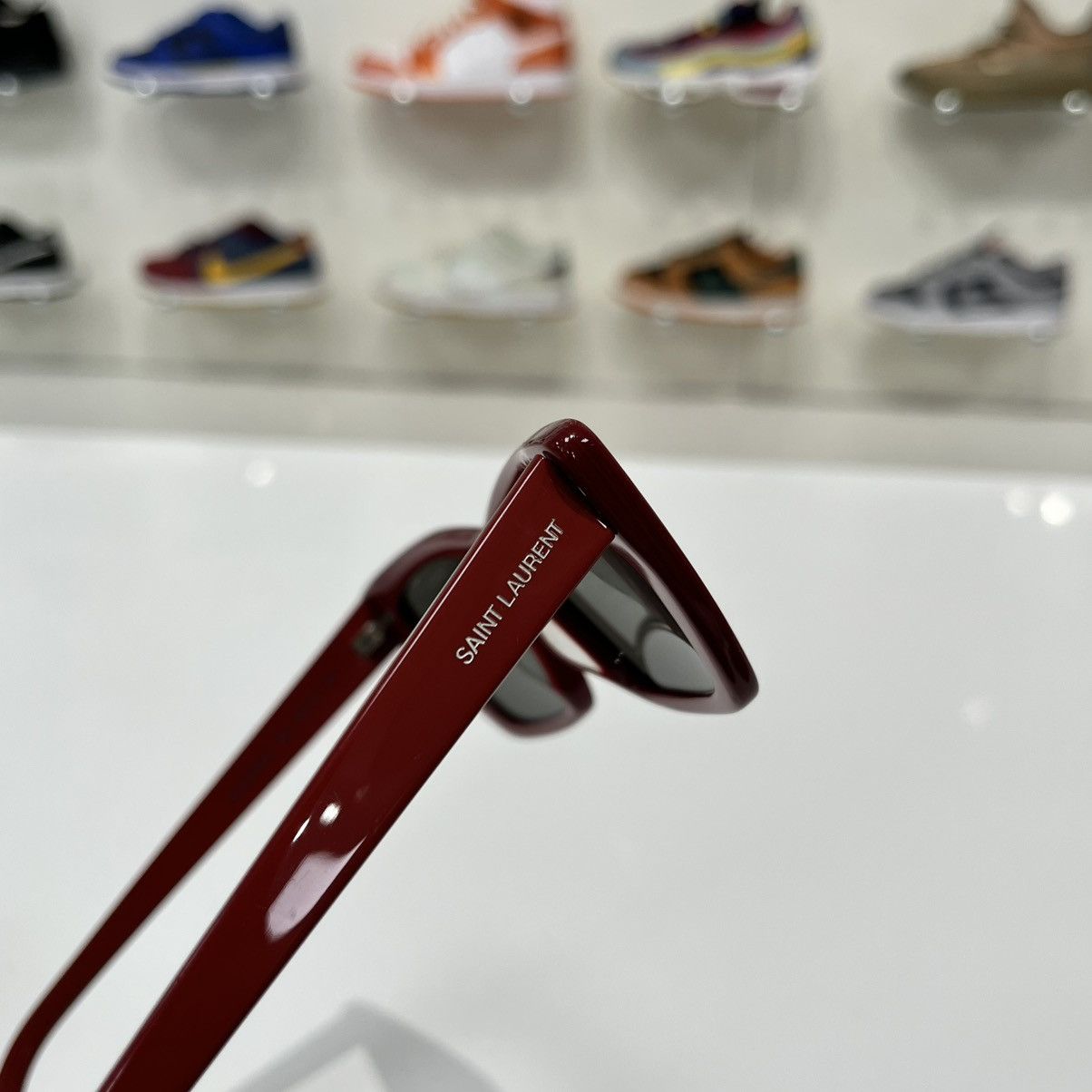 Saint Laurent Paris Saint Laurent Paris Sunglasses Red Size ONE SIZE - 6 Thumbnail