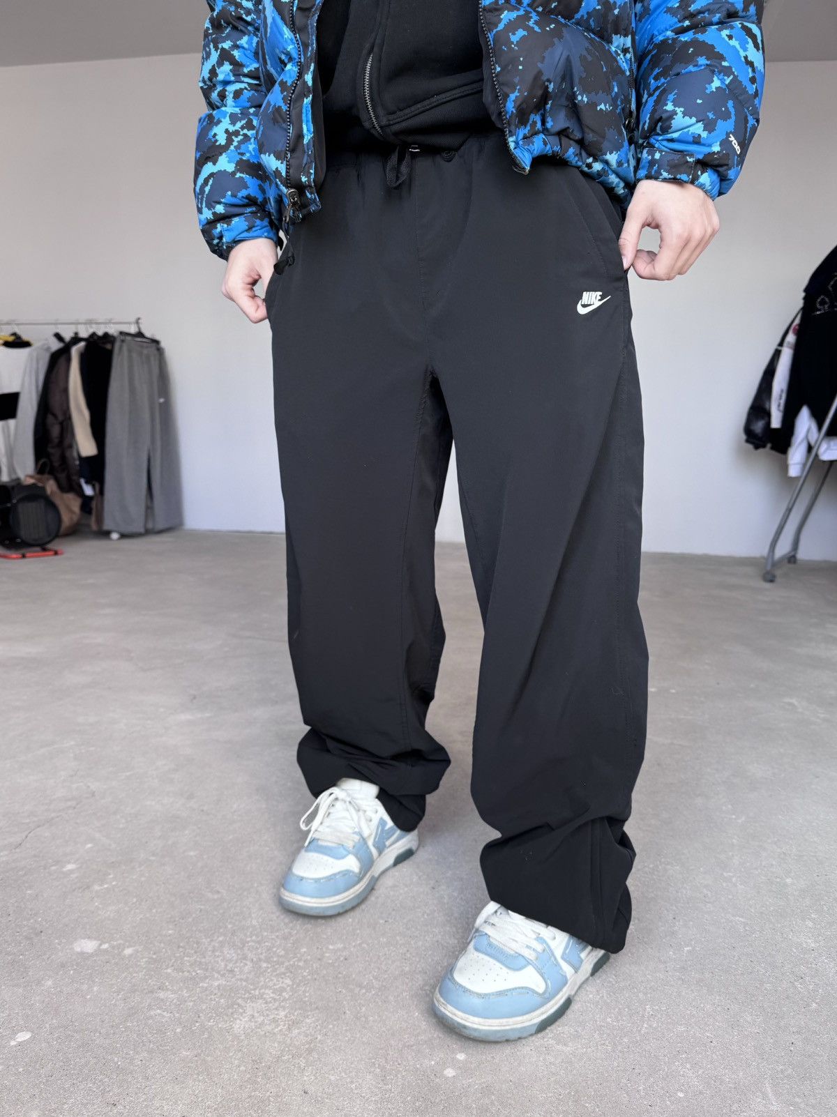Nike × Vintage Vintage Nike Double Swoosh Track Pants Size US 32 / EU 48 - 9 Thumbnail