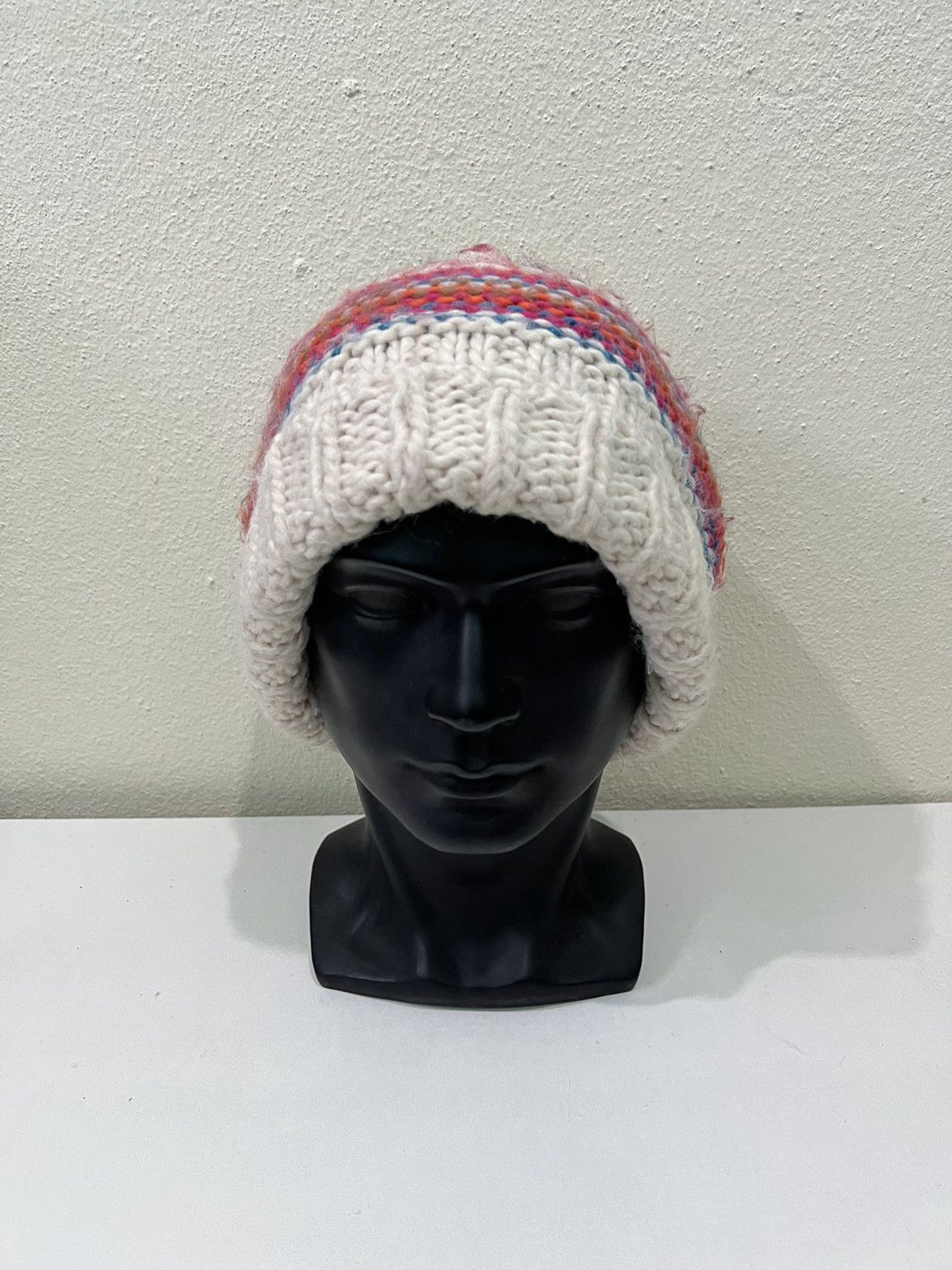 Japanese Brand Japanese Brand Milsa Knitted Beanie Hats Size ONE SIZE - 2 Thumbnail