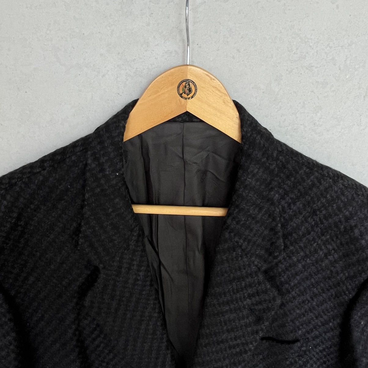 Other Vintage Black Pinstripe Blazer With A Classic Ft Size XL Size 44L - 4 Thumbnail