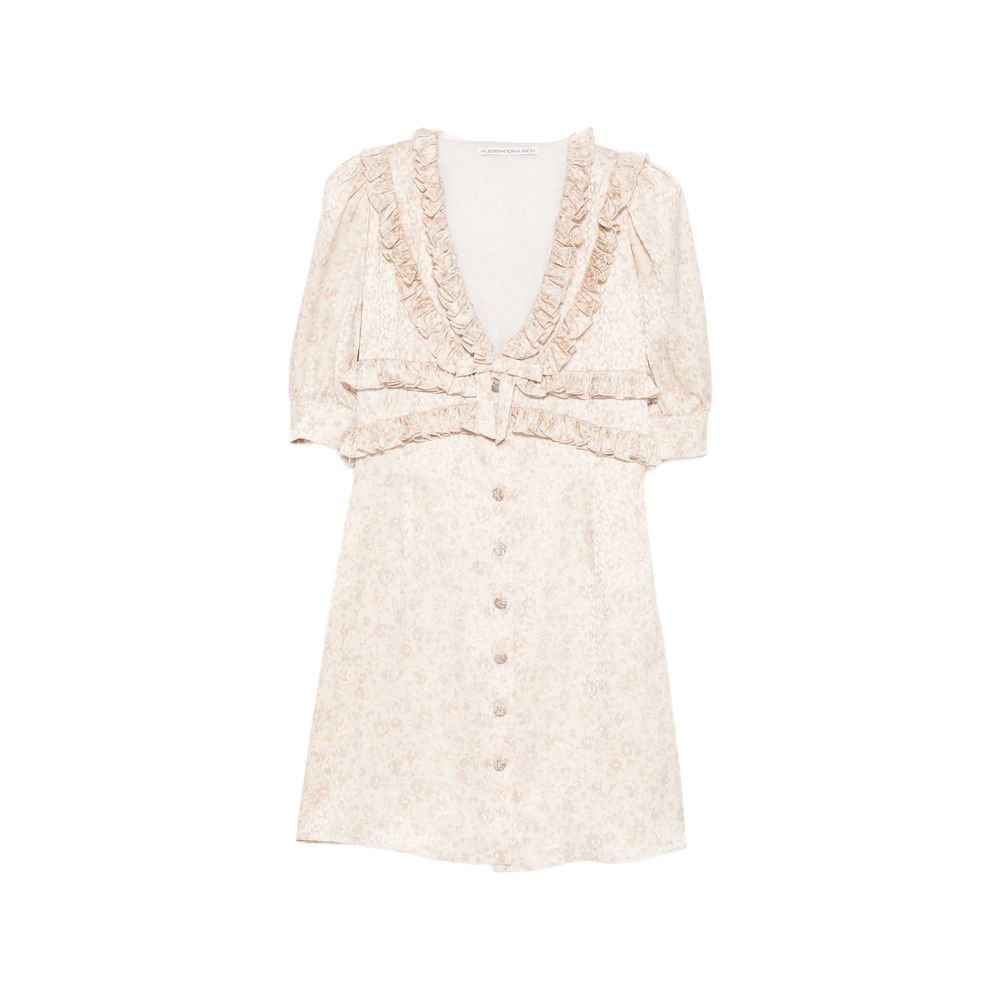 Alessandra Rich Alessandra Rich NEUTRALS Dresses - Day Dresses Size XS / US 0-2 / IT 36-38 - 1 Thumbnail